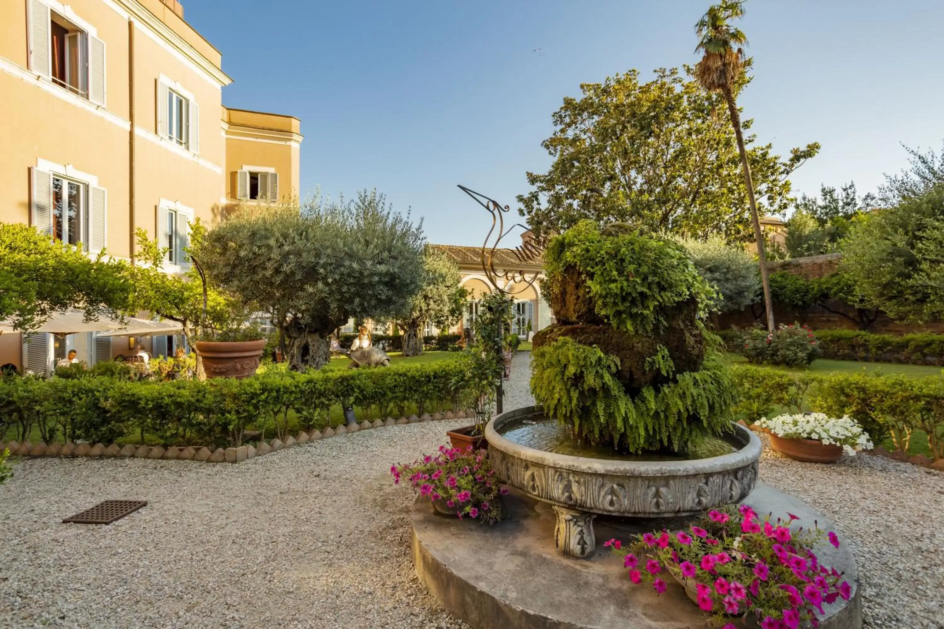 Garden in Kolbe Hotel Rome