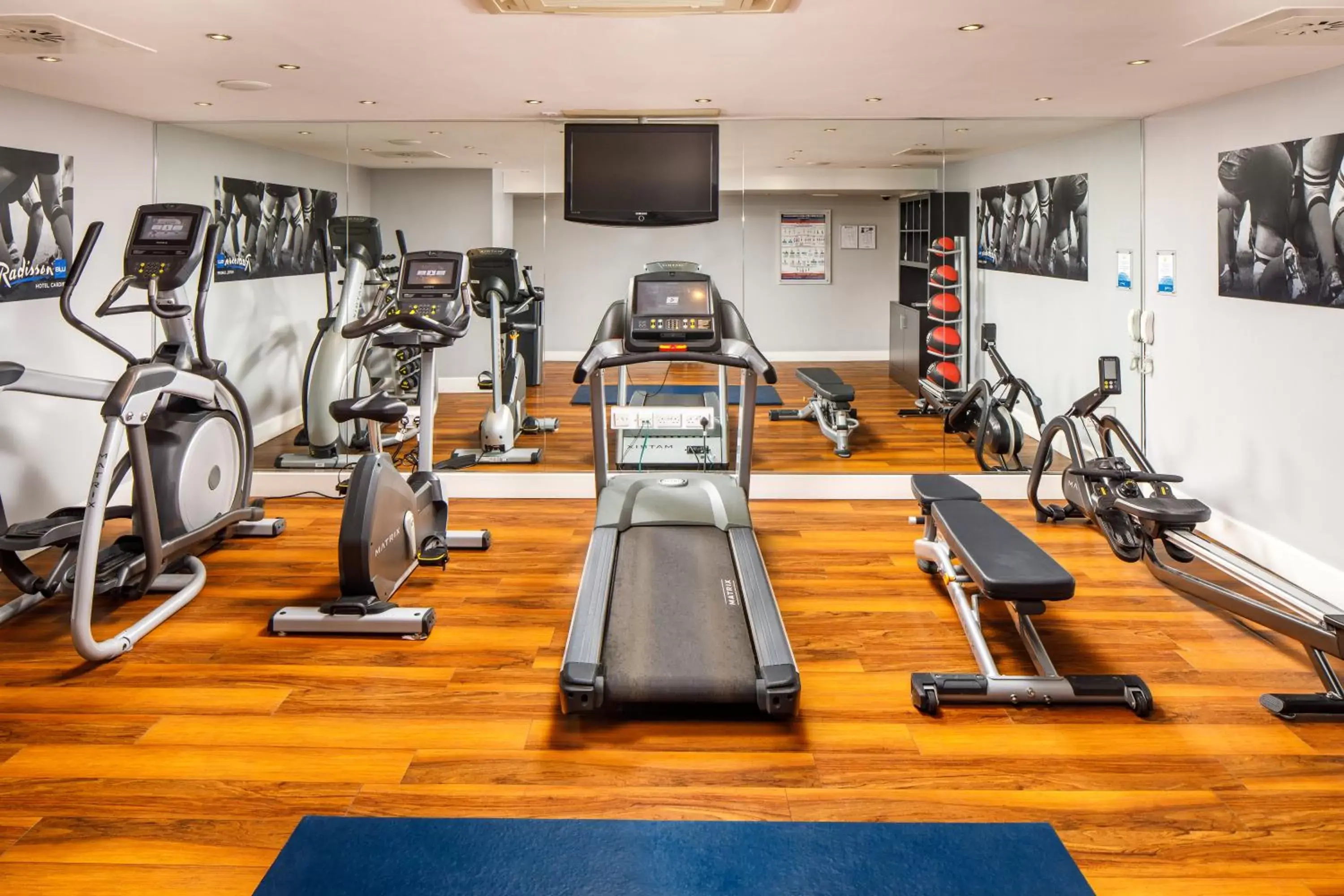 Fitness centre/facilities, Fitness Center/Facilities in Radisson Blu Hotel, Cardiff