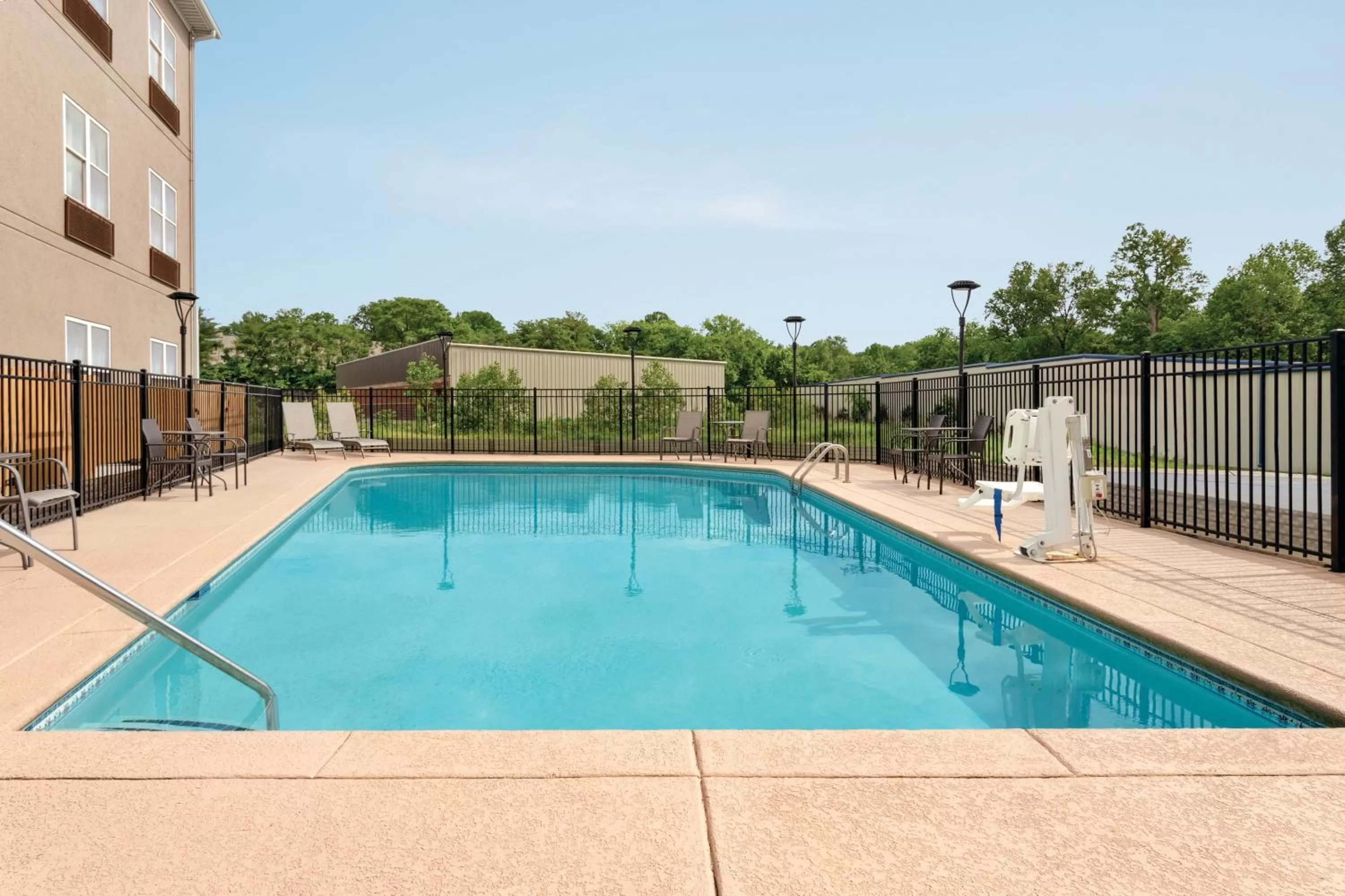 Pool view in Country Inn & Suites by Radisson, Nashville Airport East, TN