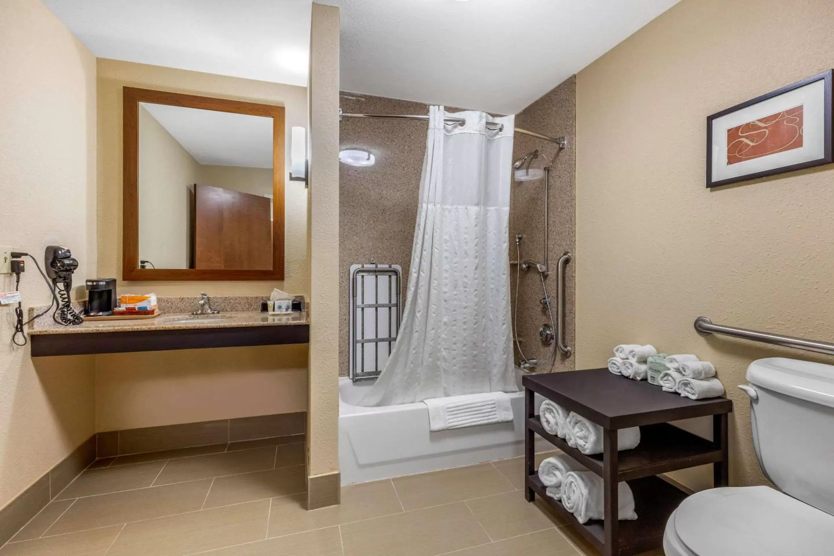 Photo of the whole room, Bathroom in Comfort Suites Pelham Hoover I-65