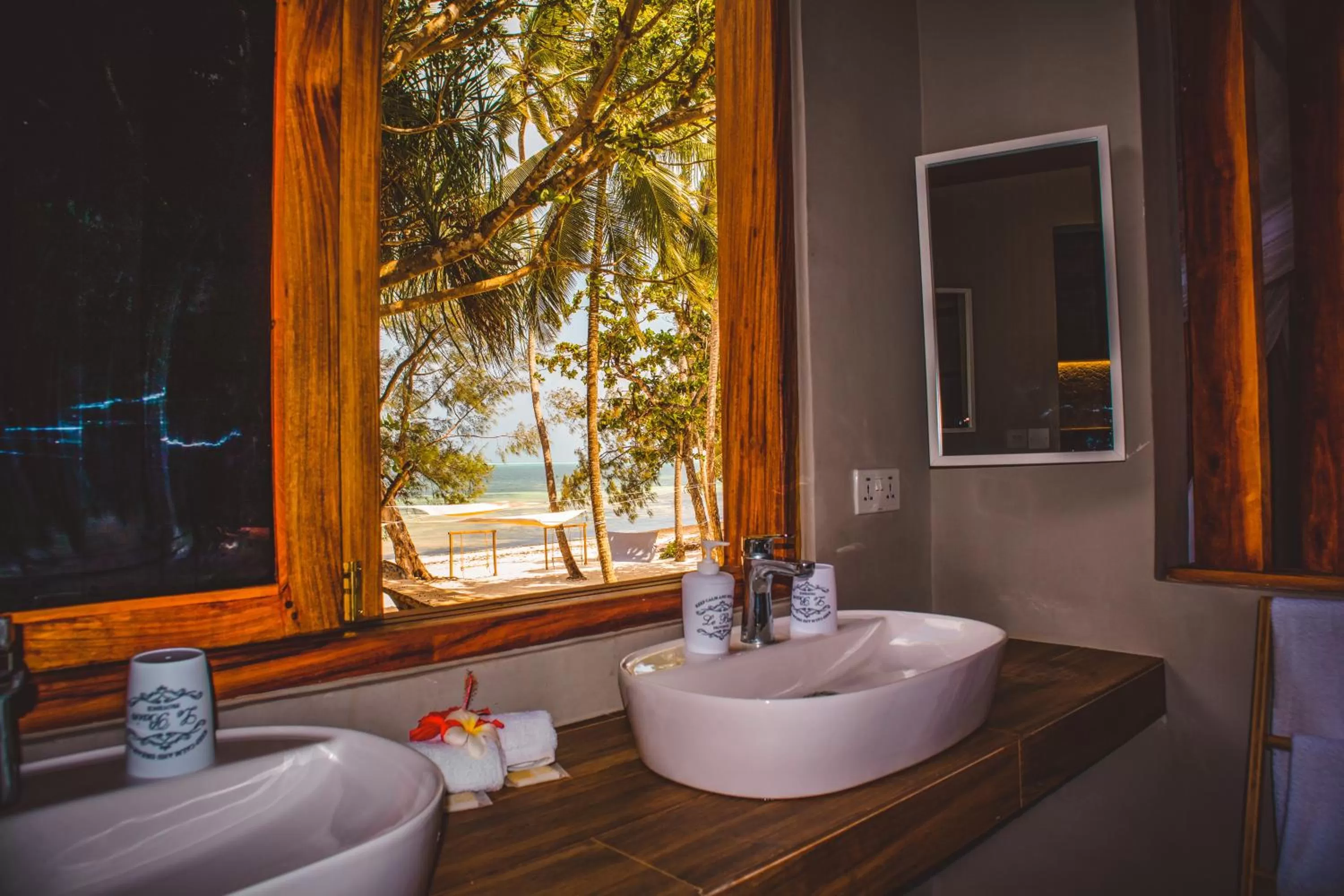 Bathroom in Zanzibella Hotel & SPA