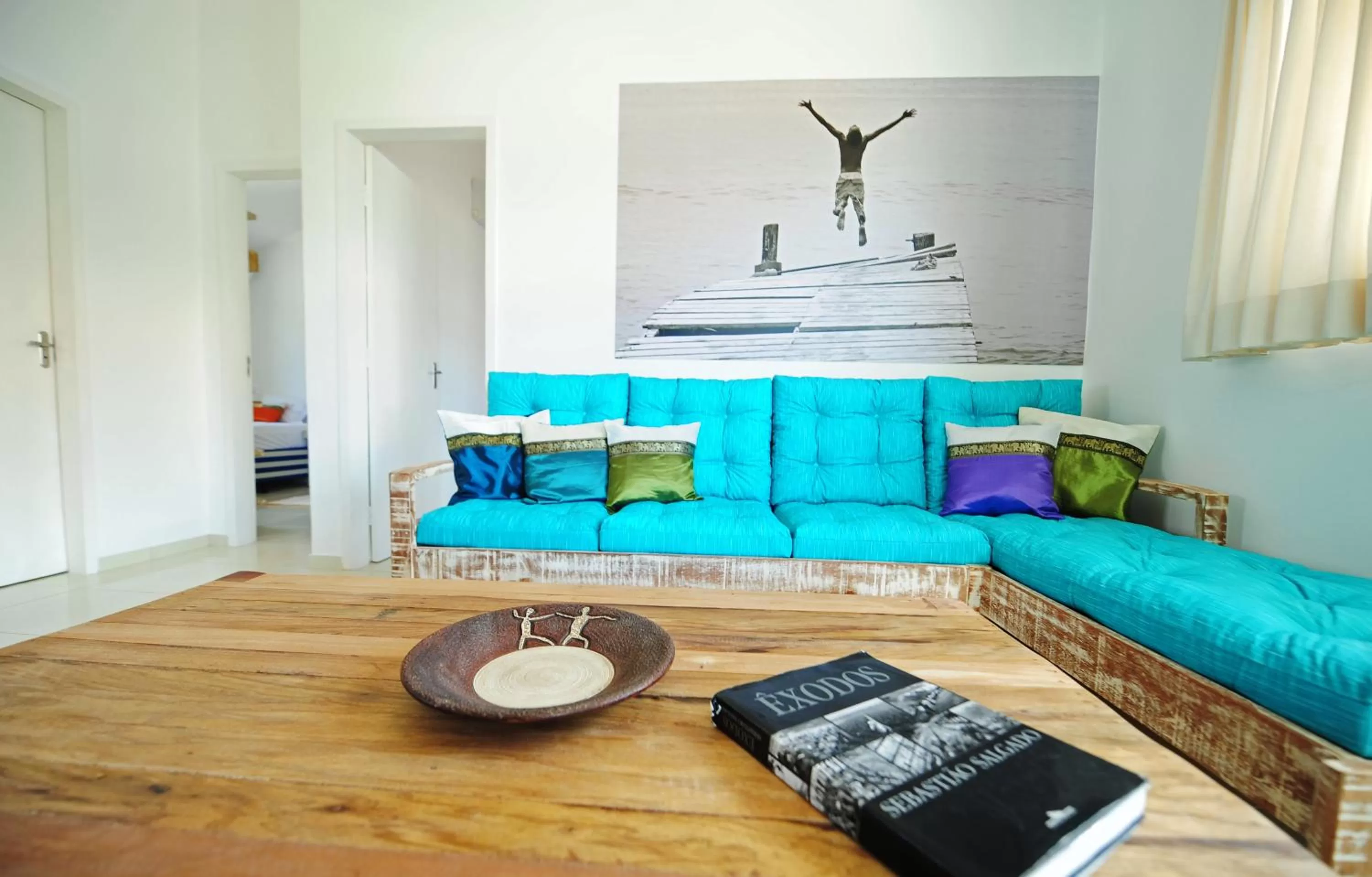 Living room in Manga Verde Beach Residence
