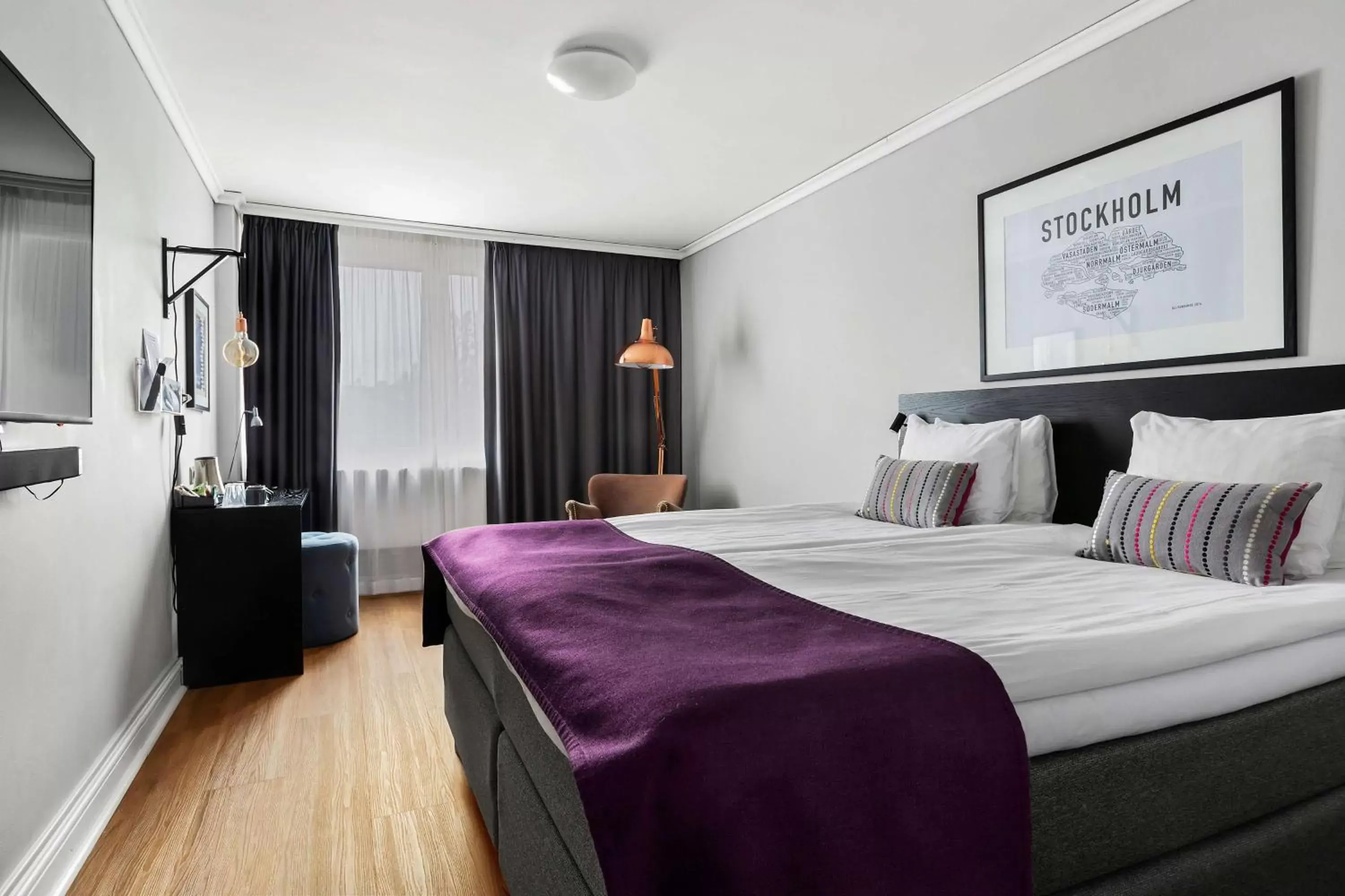 Bedroom, Bed in Best Western Kom Hotel Stockholm