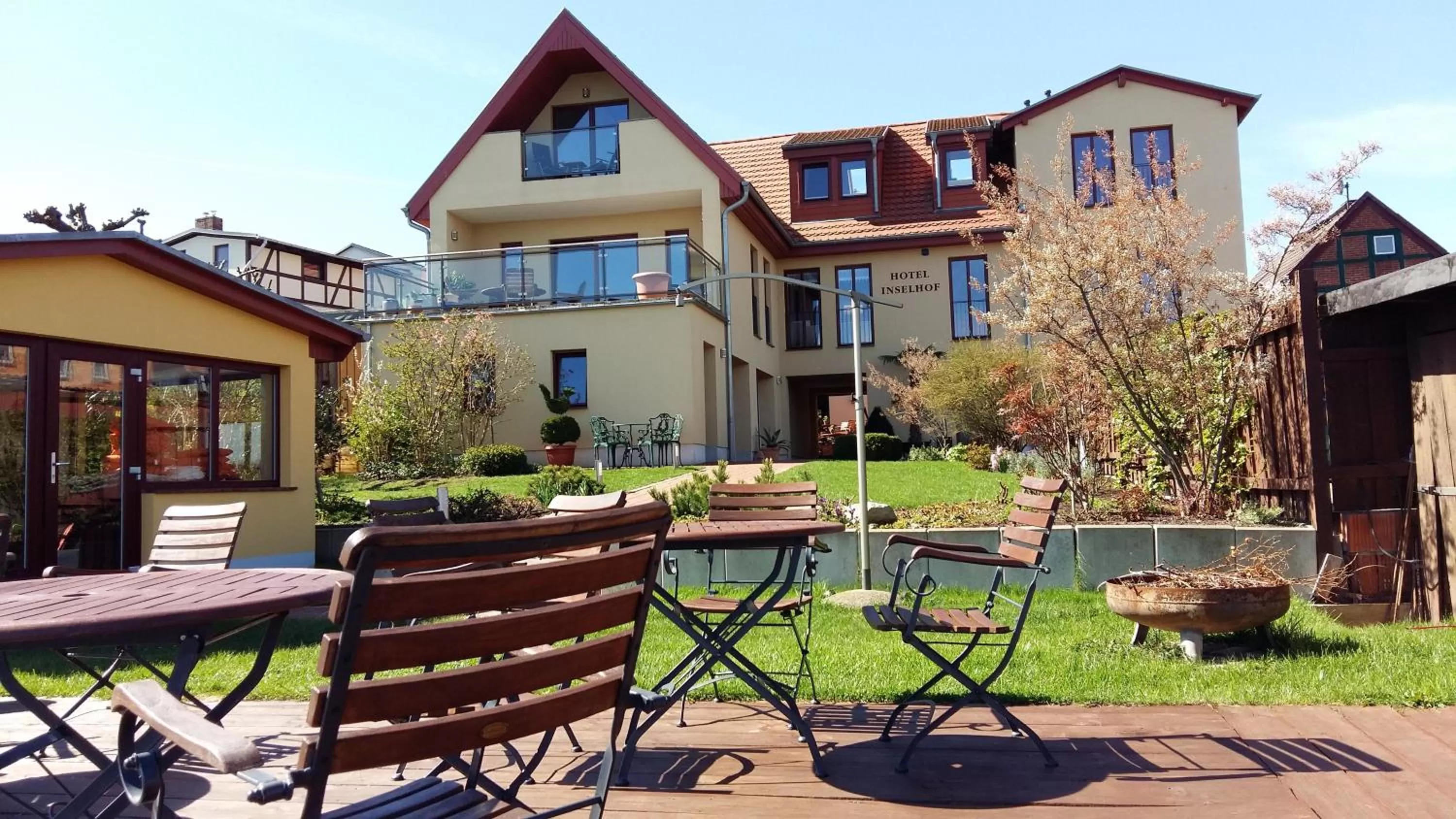 Garden in Hotel Inselhof