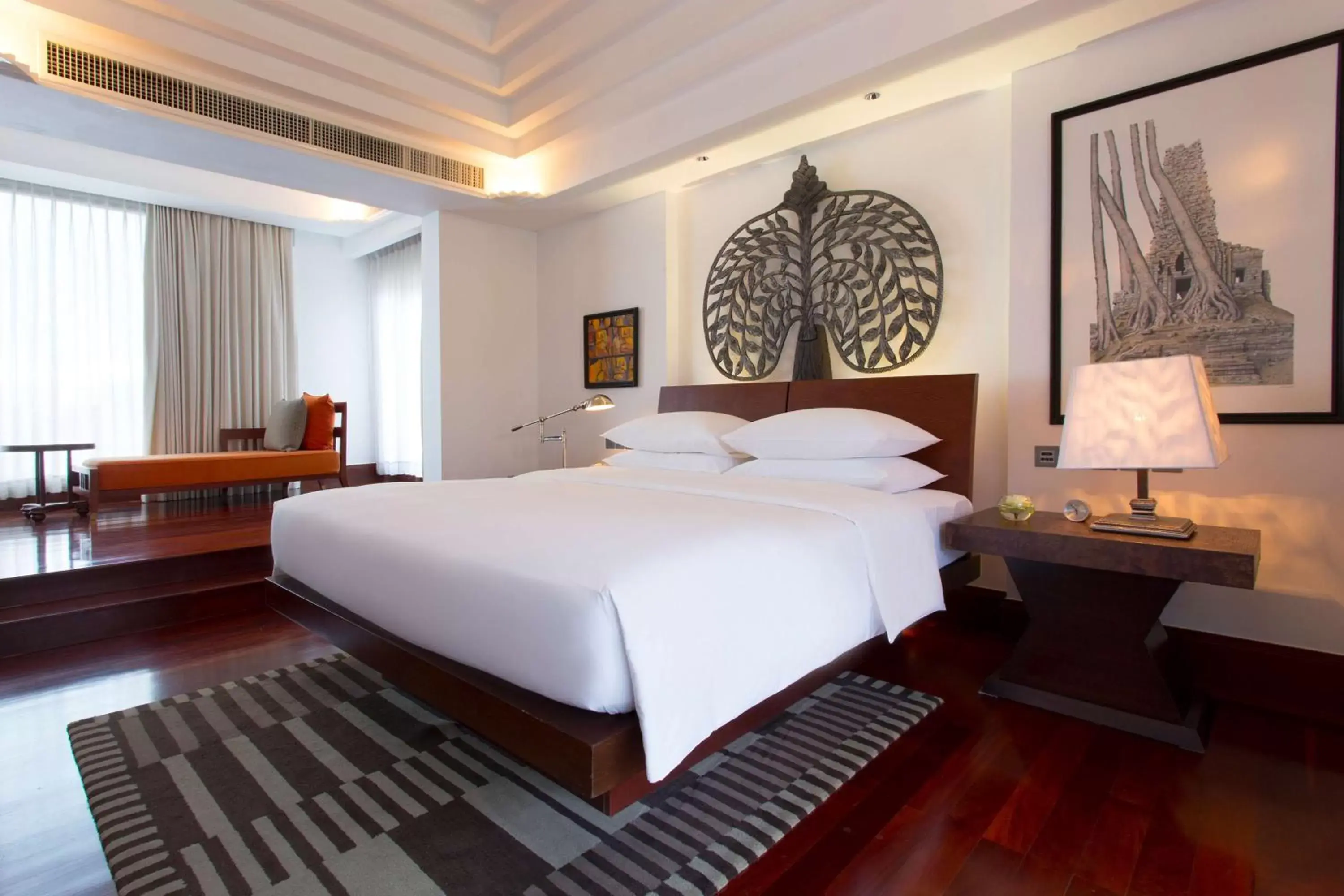 Photo of the whole room, Bed in Park Hyatt Siem Reap