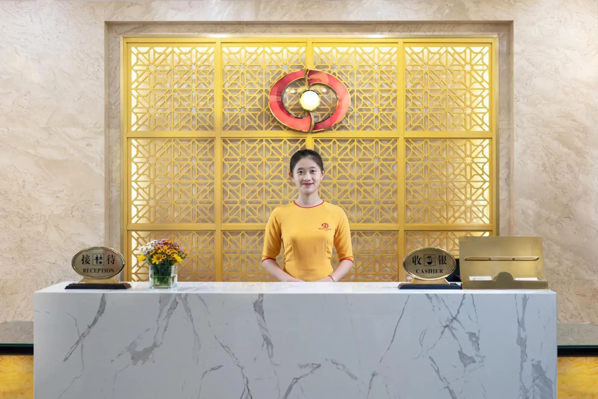 Staff in Grand Dragon Hotel Hanoi