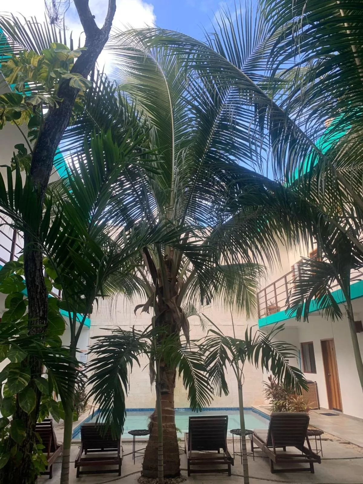 Swimming pool in Los Arcos Hotel - TULUM