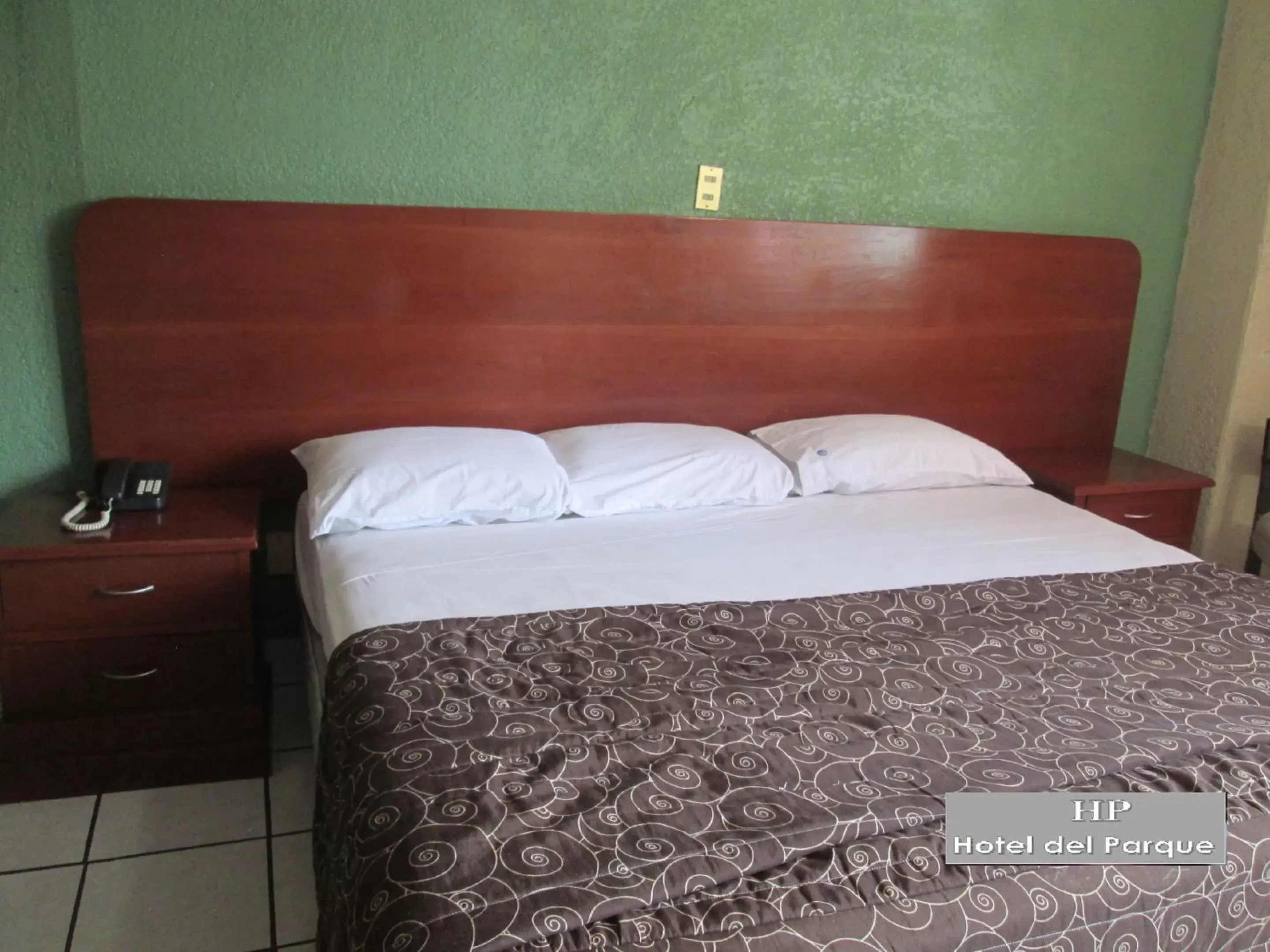 Bedroom in Hotel Del Parque