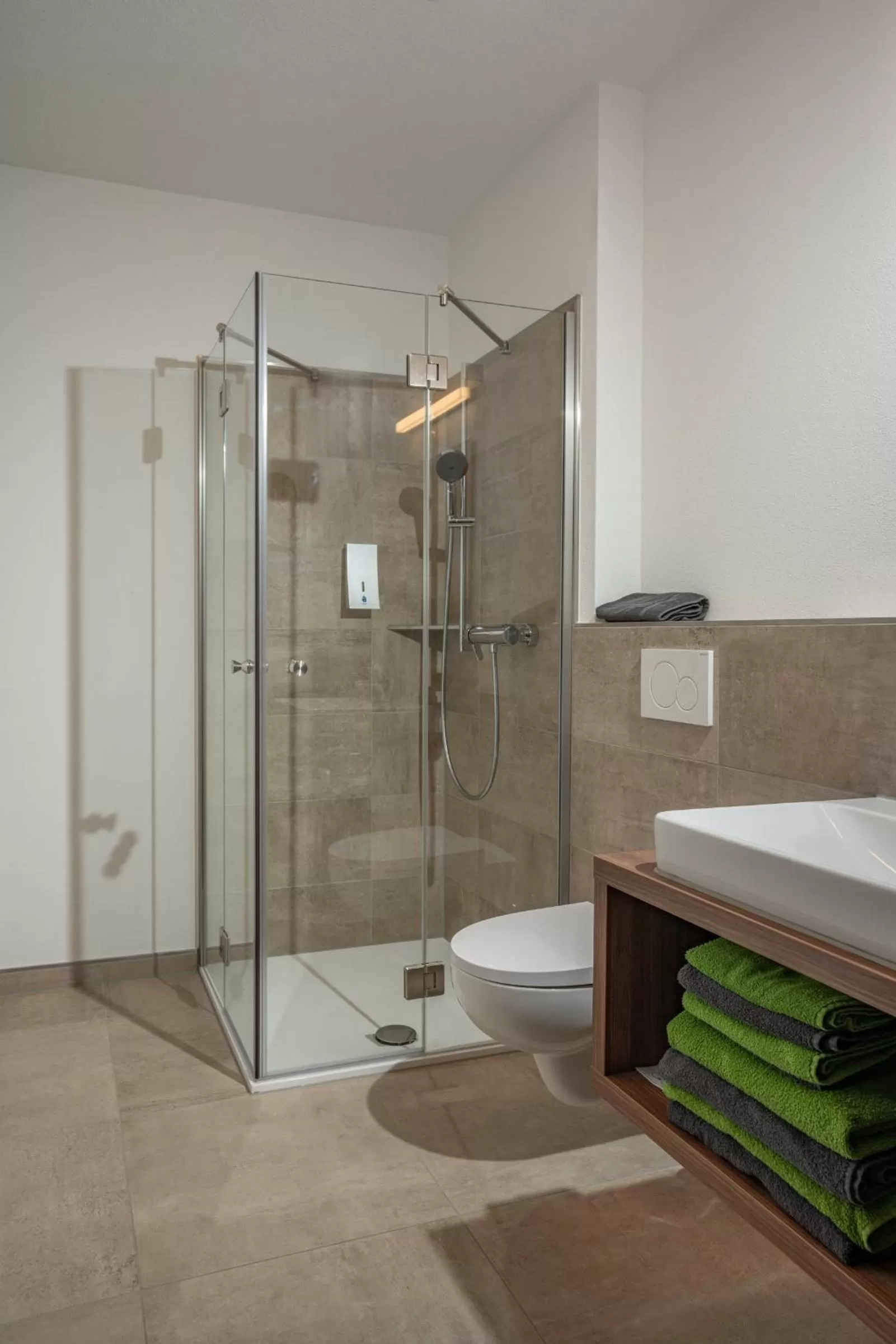 Shower in Gasthof Hosbein