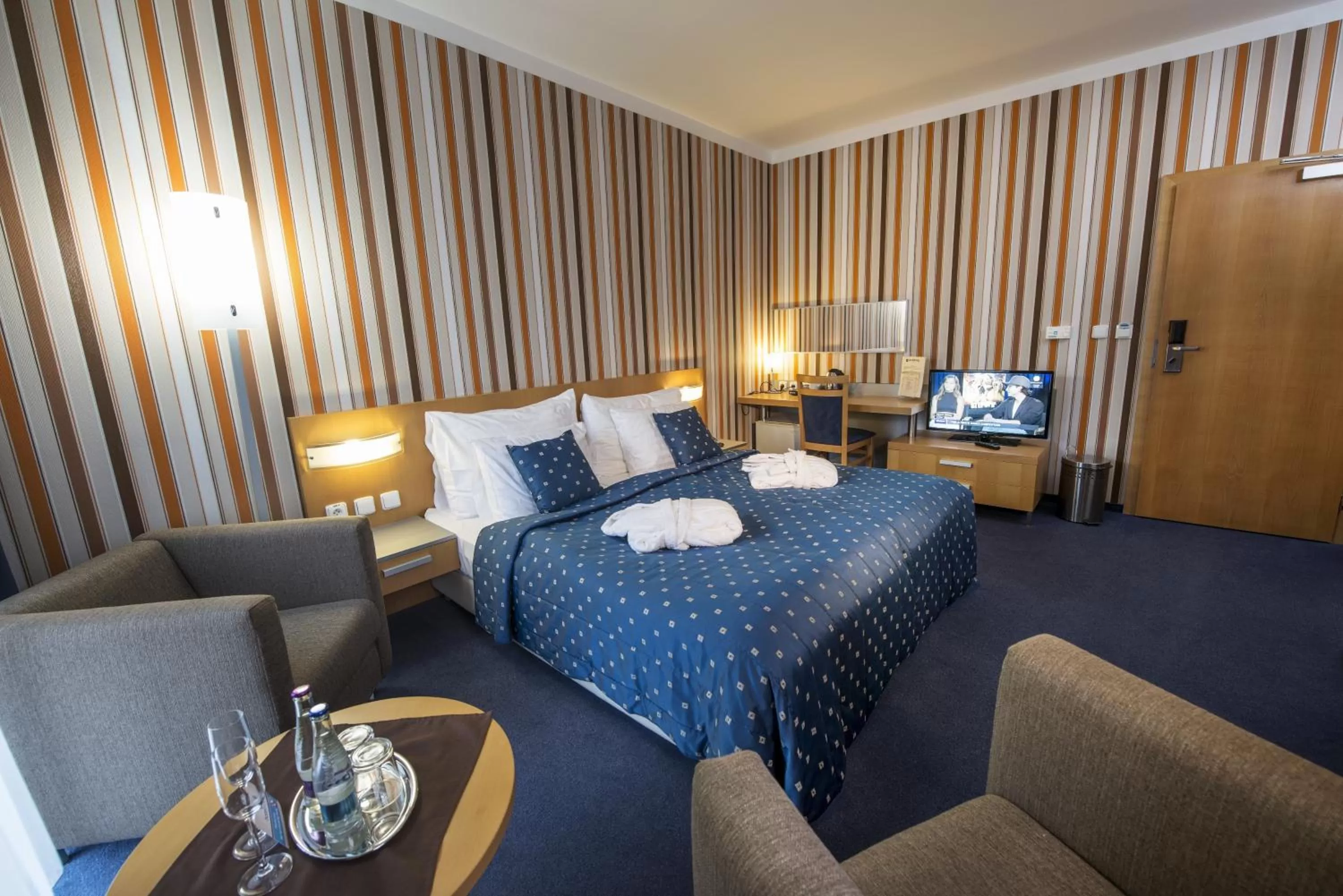 Bed in Hotel Blue Bratislava