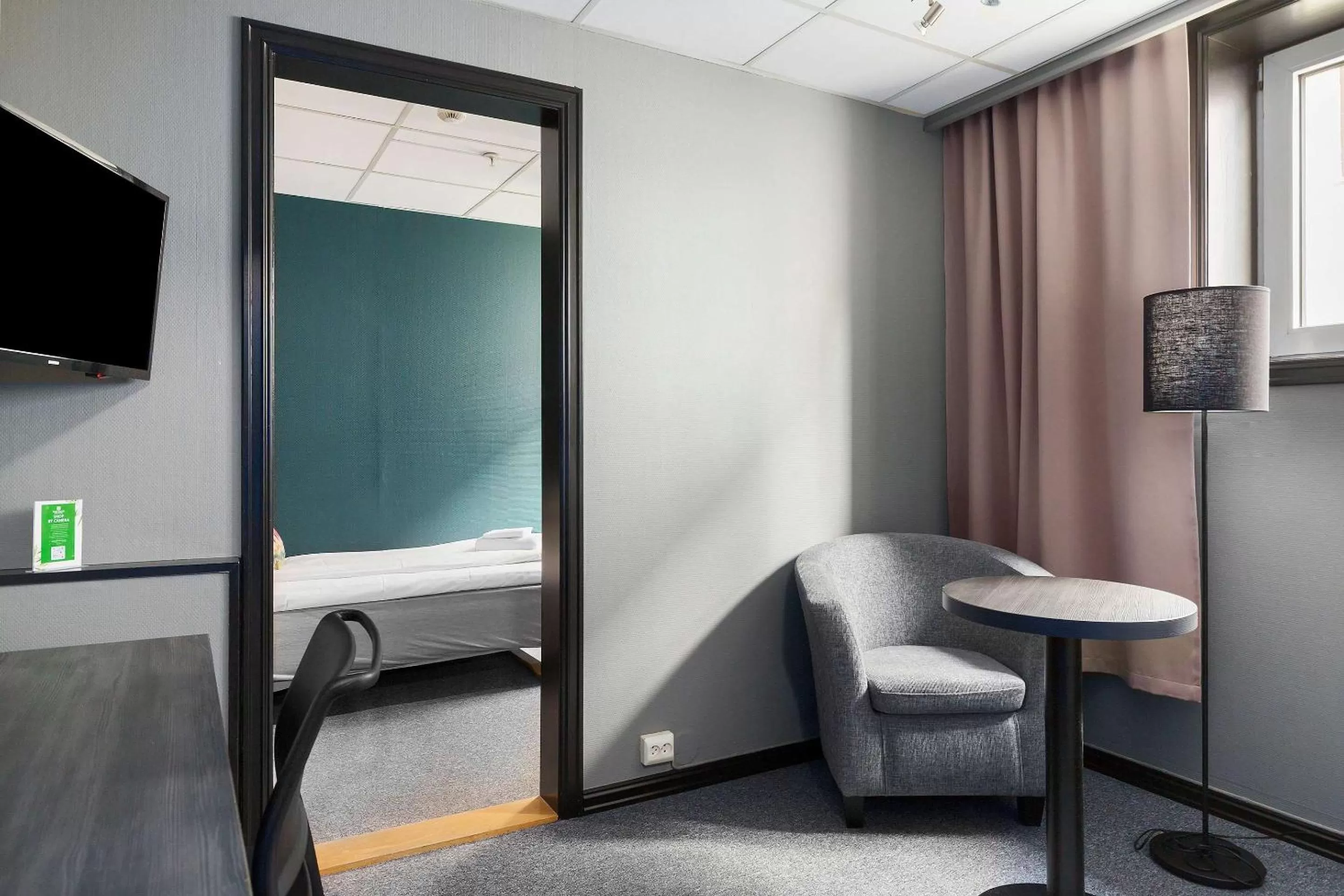 Bedroom, Bed in Hotel Haugesund