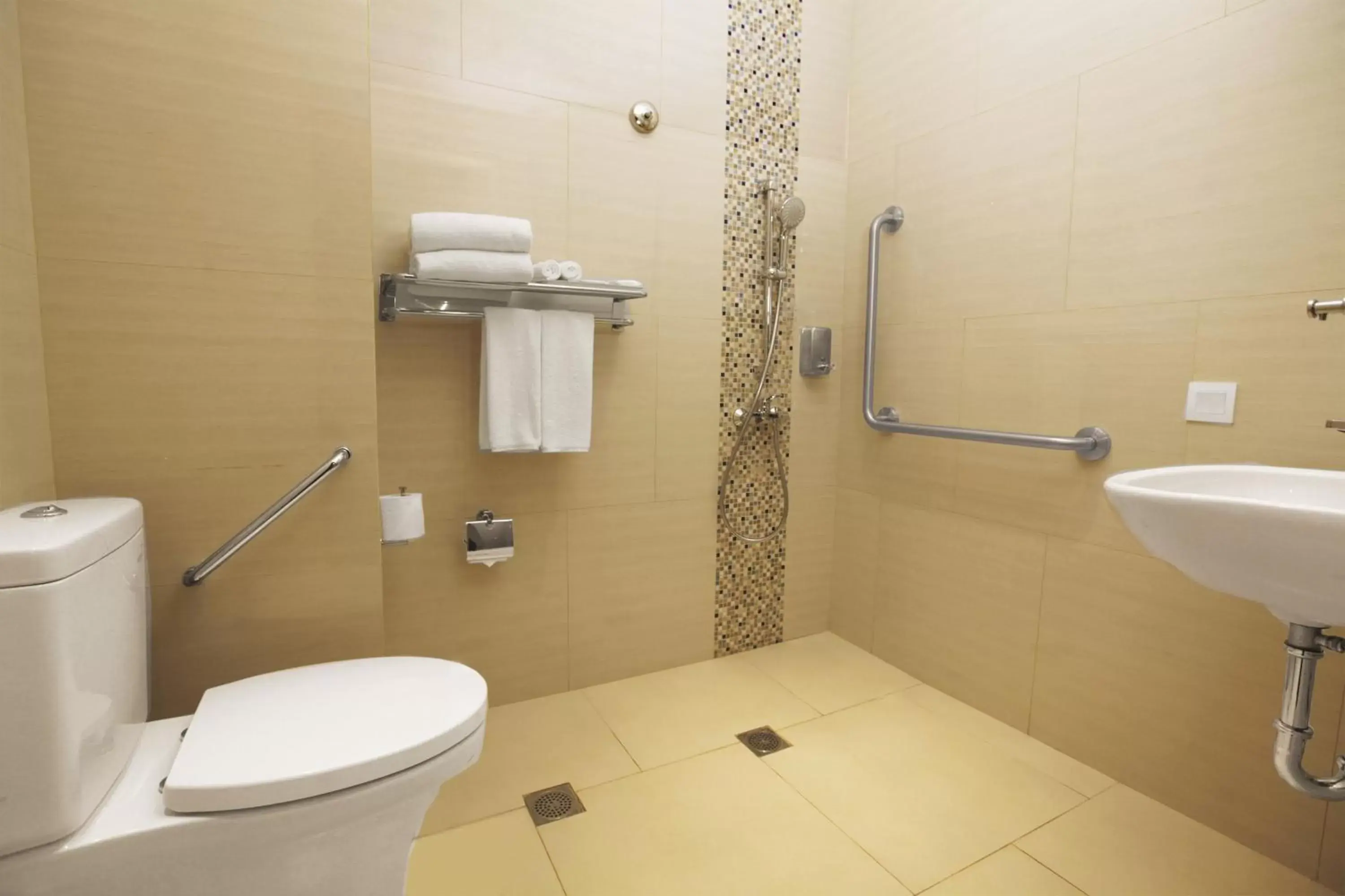 Toilet, Bathroom in Holiday Inn Express Jakarta International Expo, an IHG Hotel