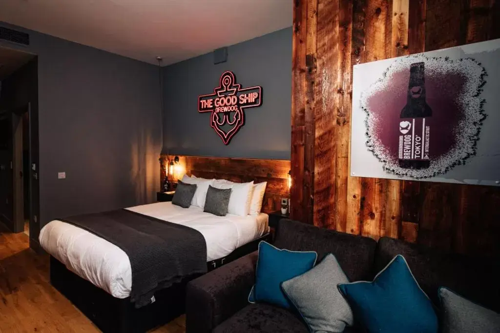 Bed in BrewDog Kennels - Aberdeen