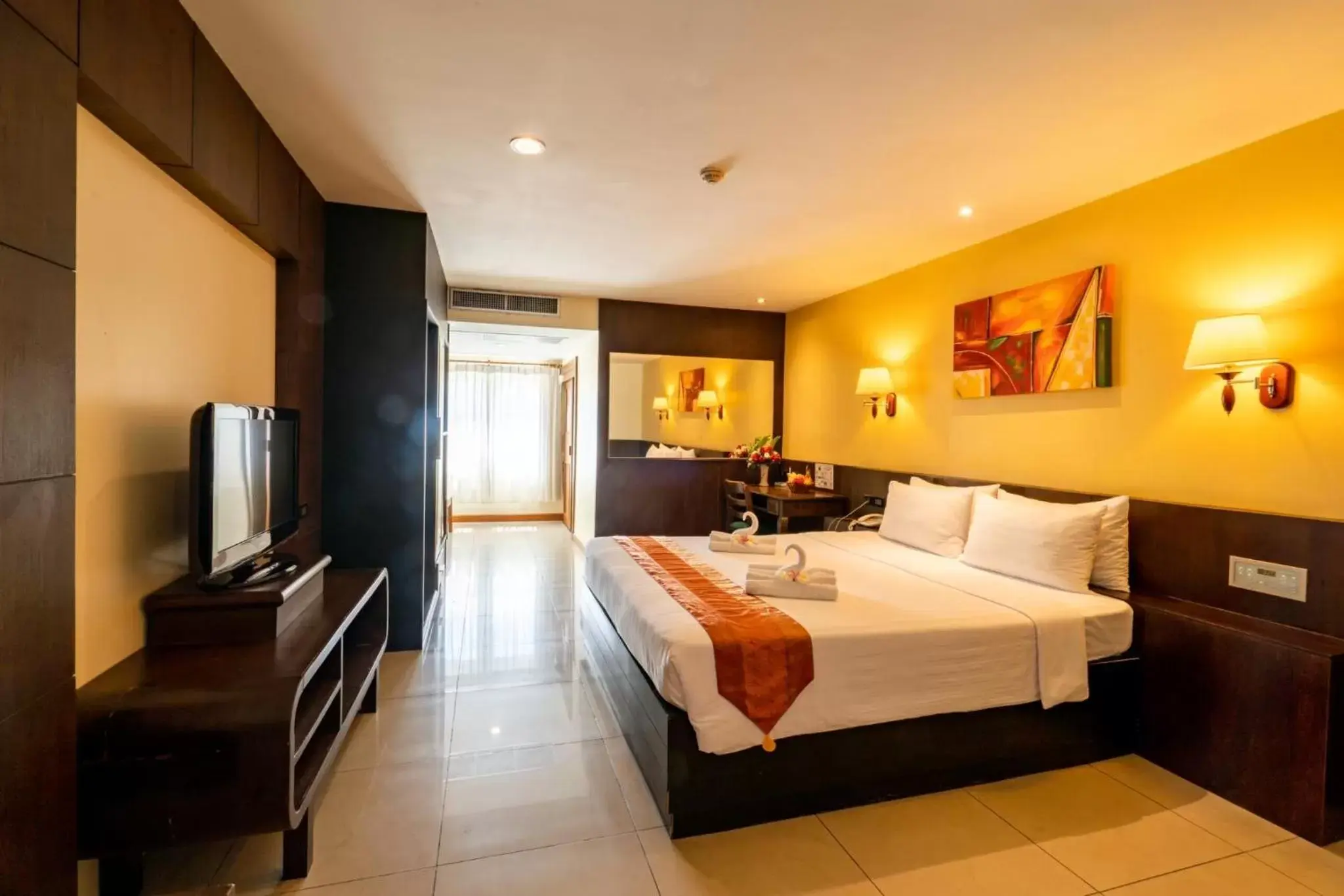 Bed in Baywalk Residence Pattaya