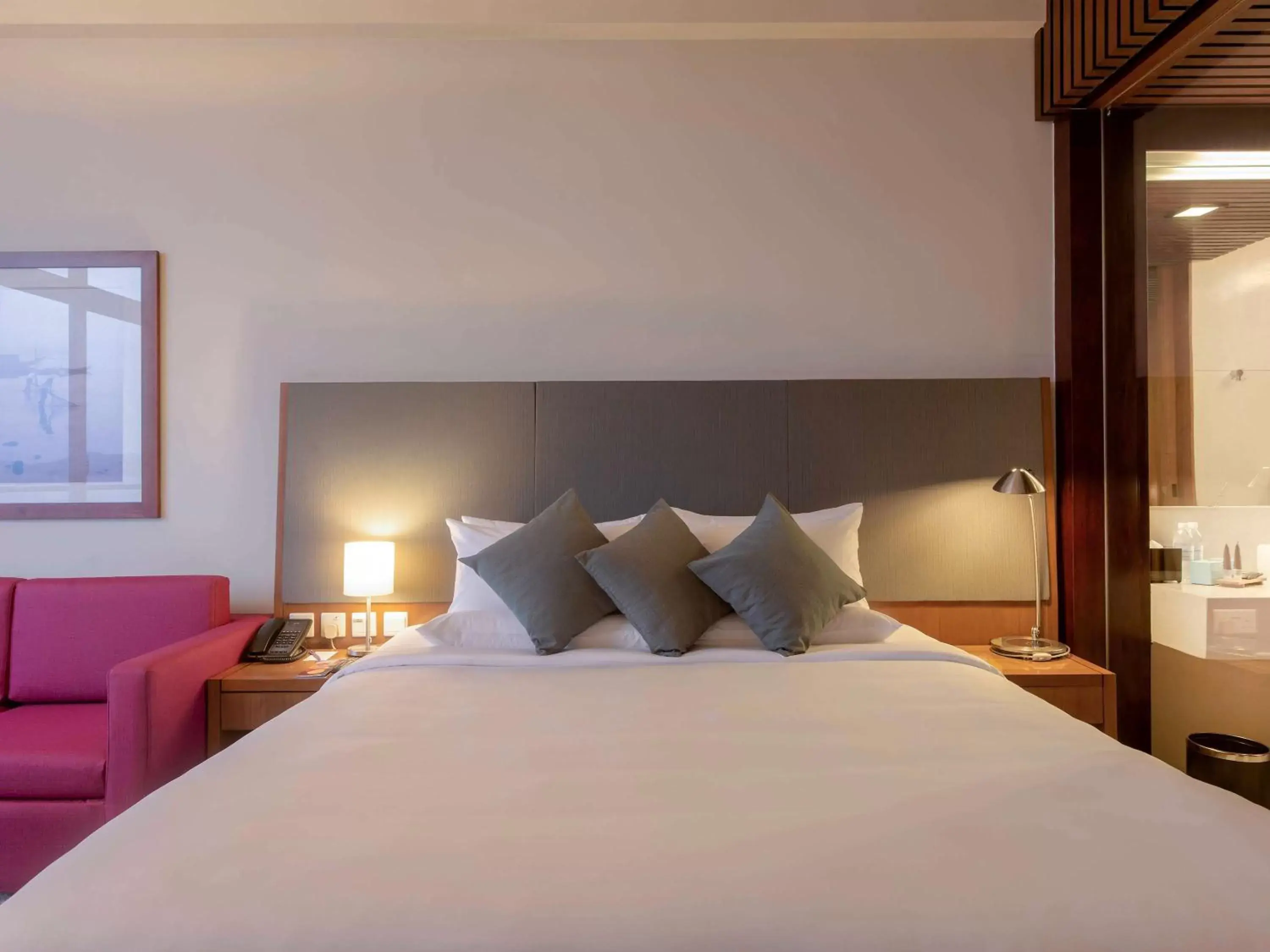 Bedroom, Bed in Hotel Novotel Nha Trang