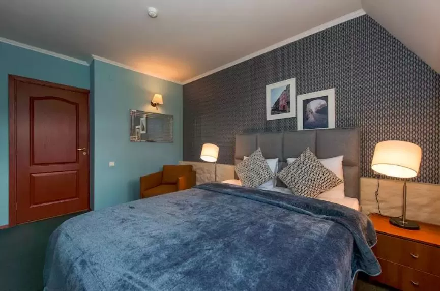 Bedroom, Bed in Tallinn City Apartments Residence