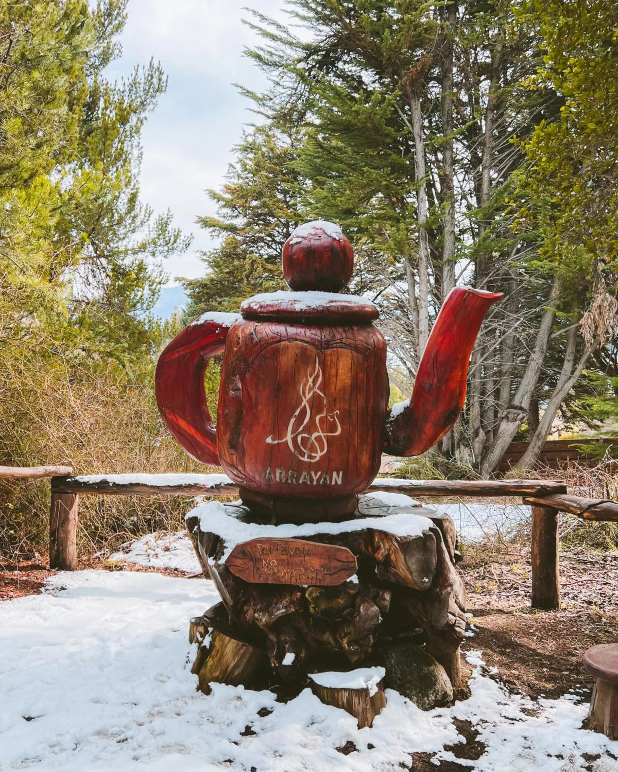 Spring in Arrayan Lake View Mountain Lodge & Casa De Te Arrayan