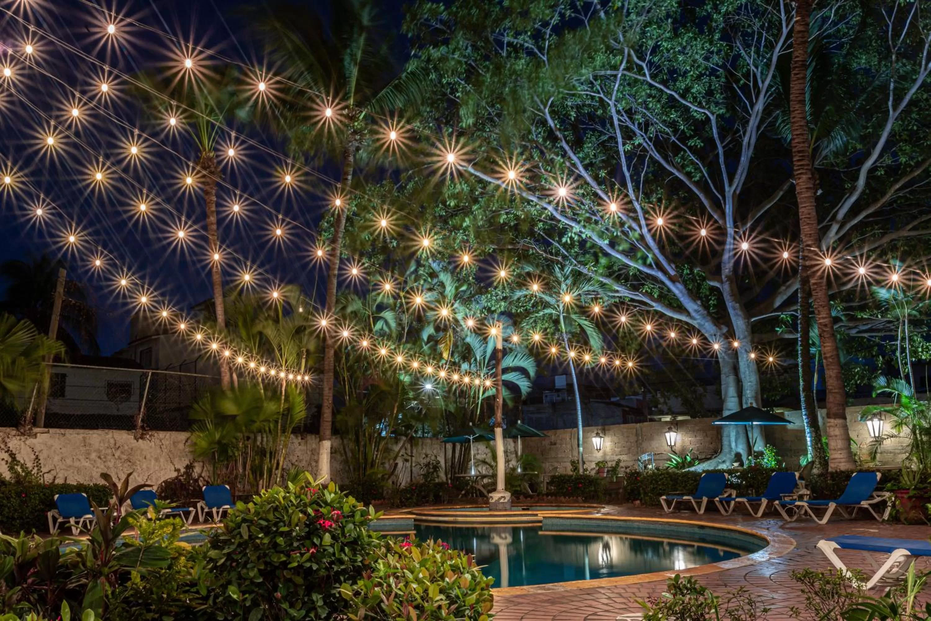 Pool view in Soy Local Puerto Vallarta