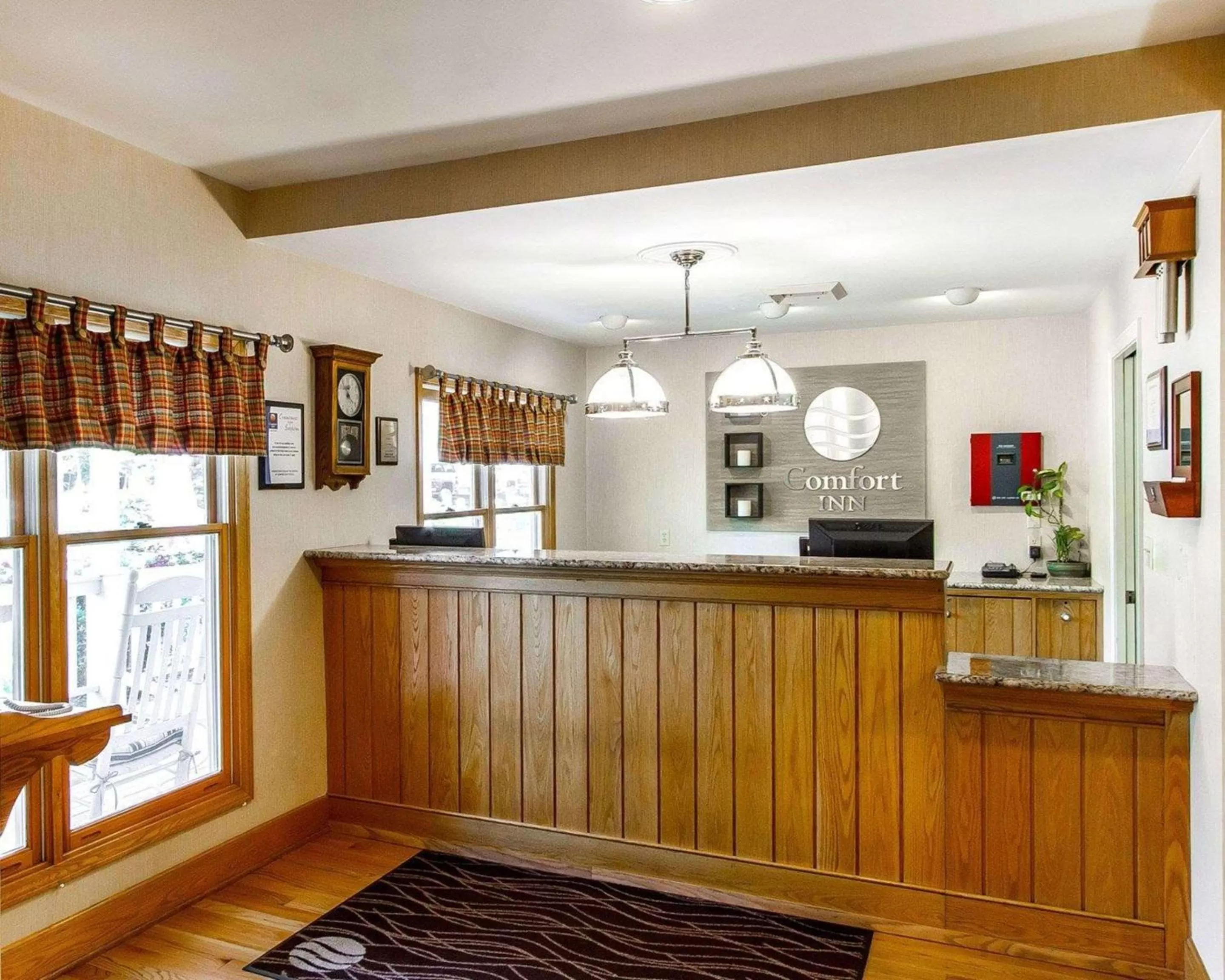 Lobby or reception in Comfort Inn Brunswick