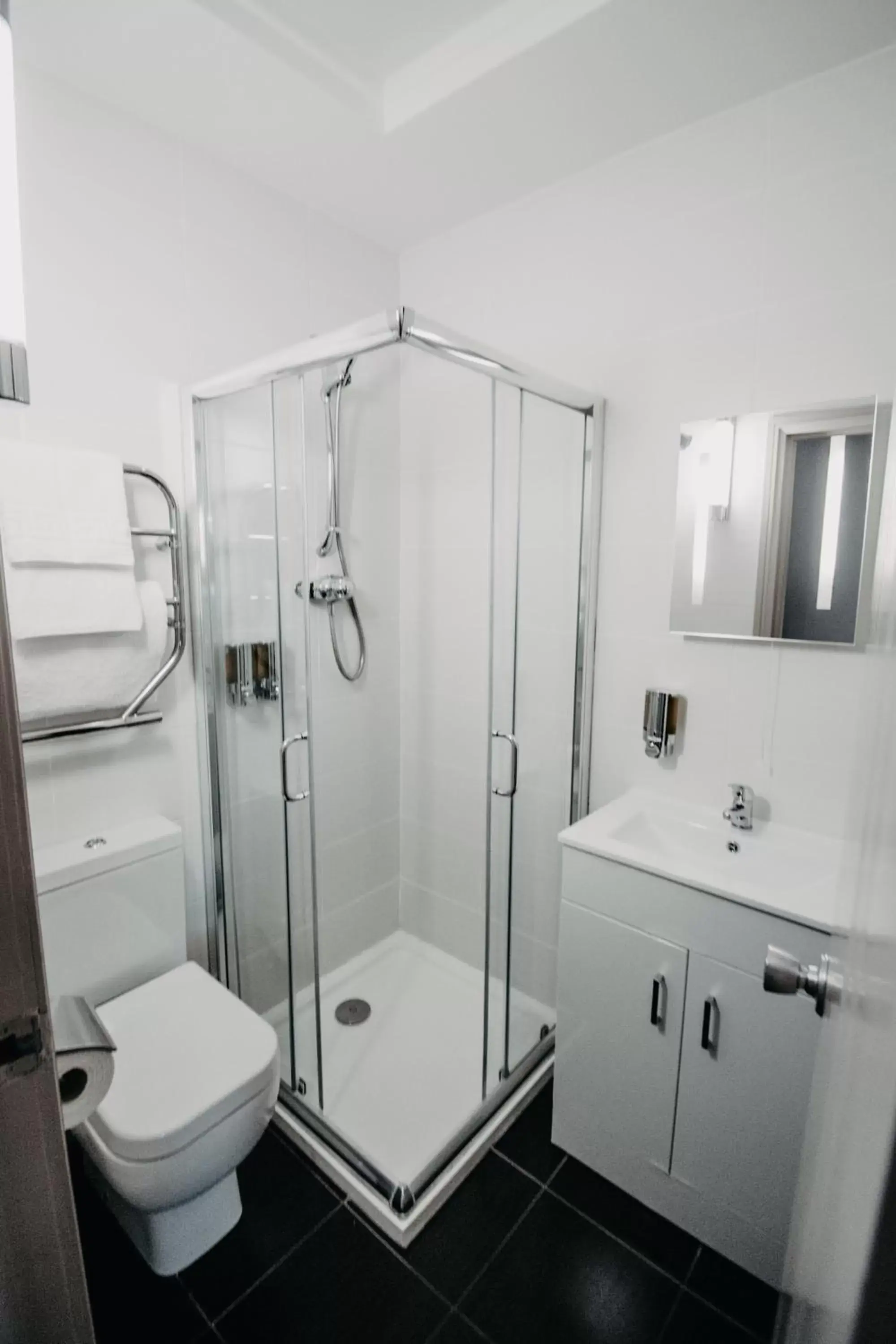 Shower, Bathroom in Banff Springs Hotel