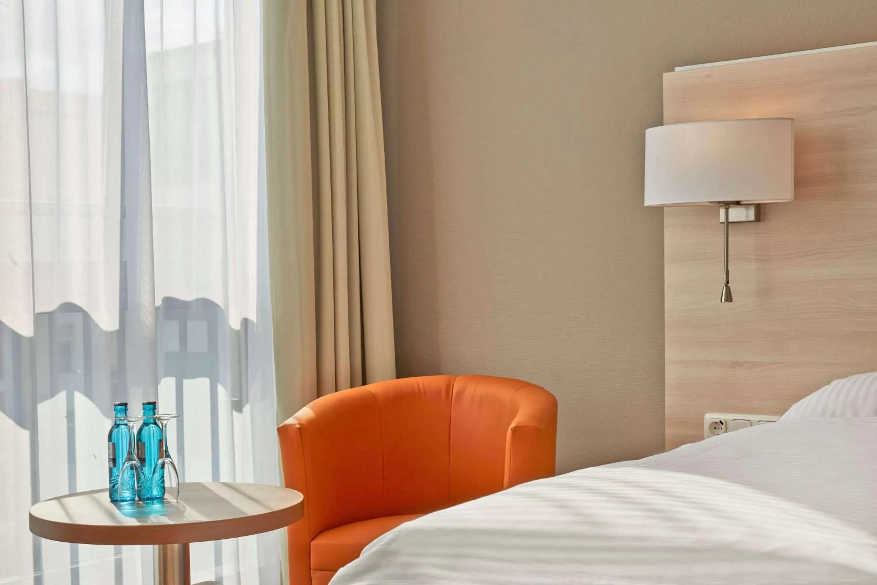 Photo of the whole room, Bed in H+ Hotel Berlin Mitte