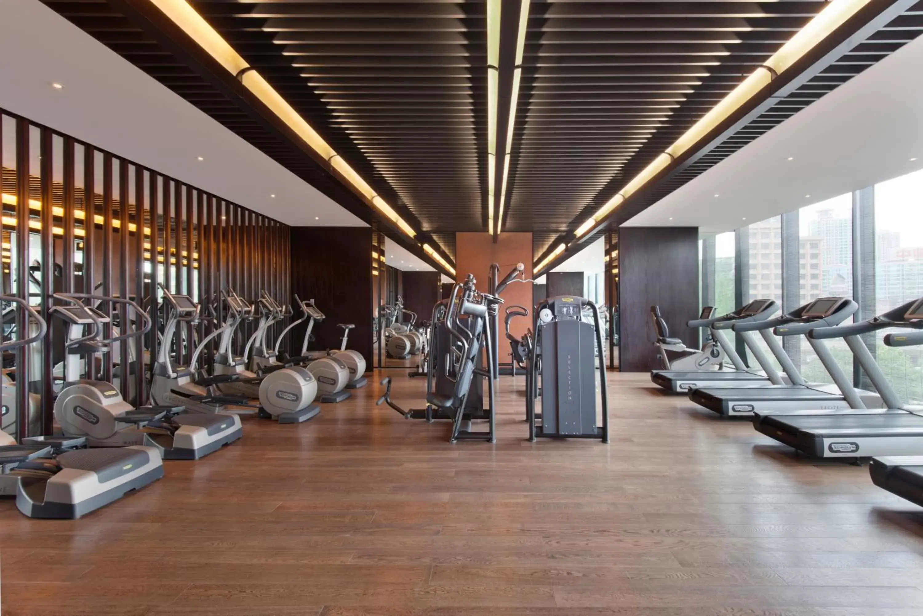 Fitness centre/facilities in The PuLi Shanghai Fitness centre/facilities in The PuLi Shanghai