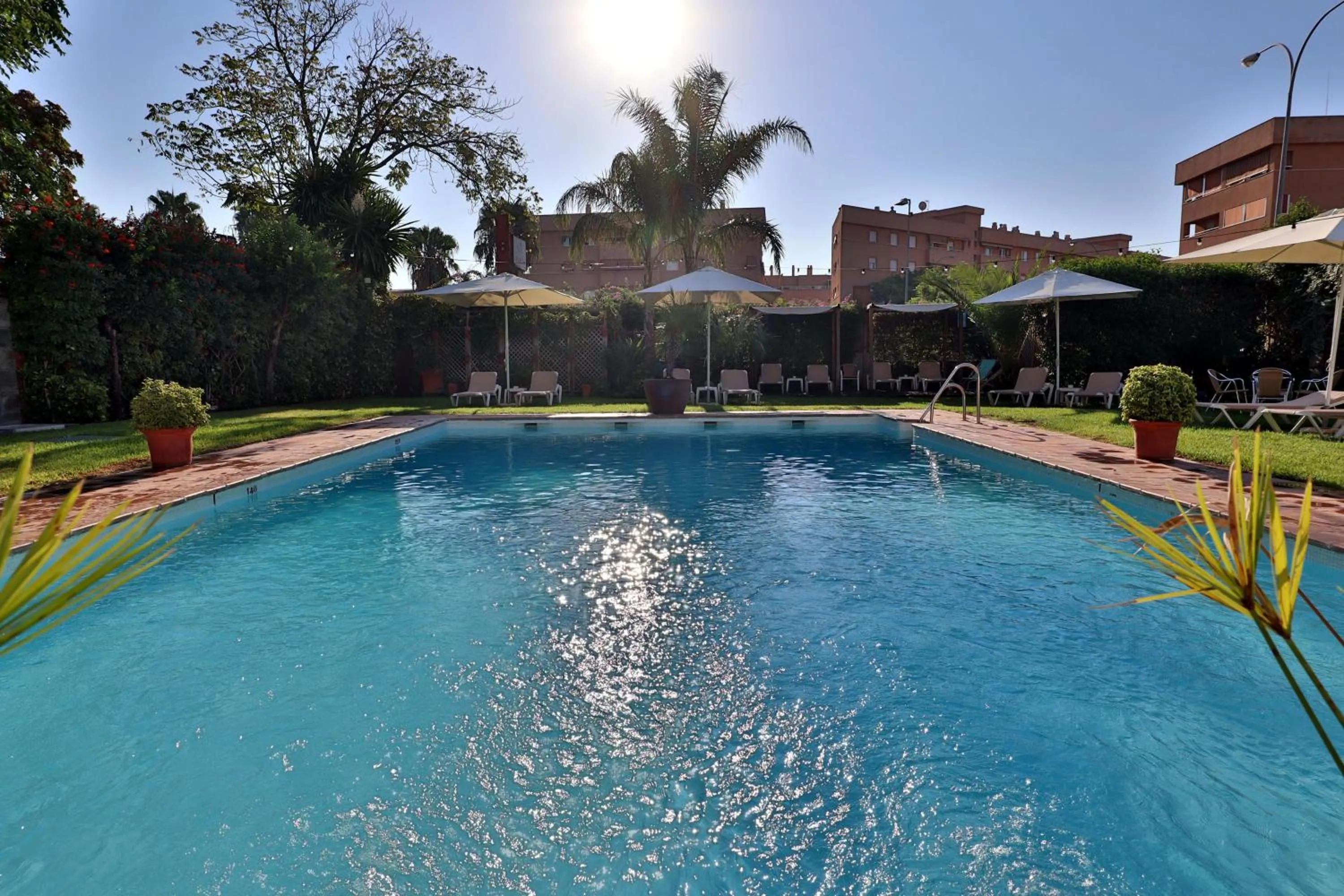 Swimming pool in Hotel Oasis