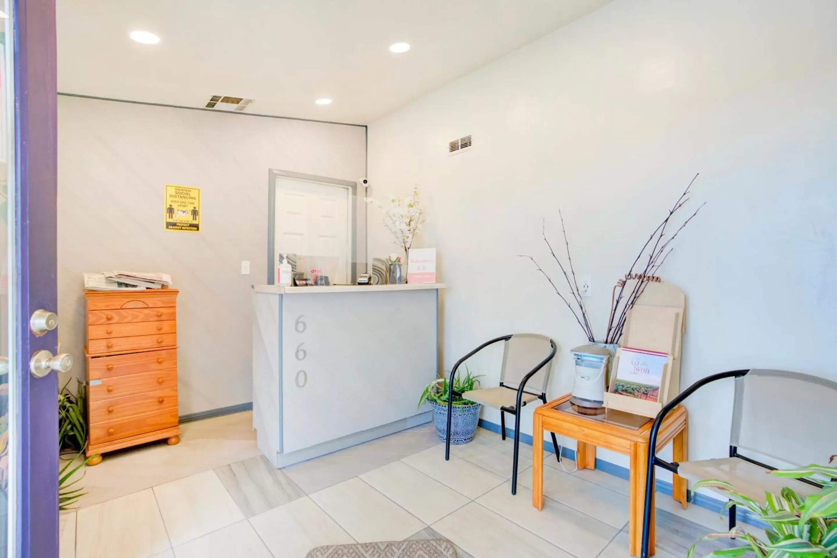 Lobby or reception in Rose's Motel Lobby or reception in Rose's Motel