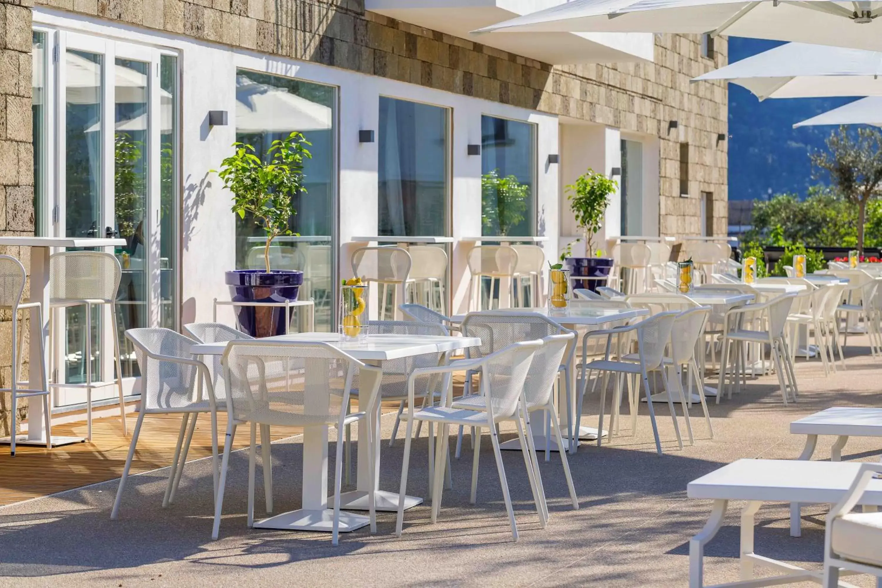 Patio, Restaurant/Places to Eat in Domo 20 Hotel & Rooftop