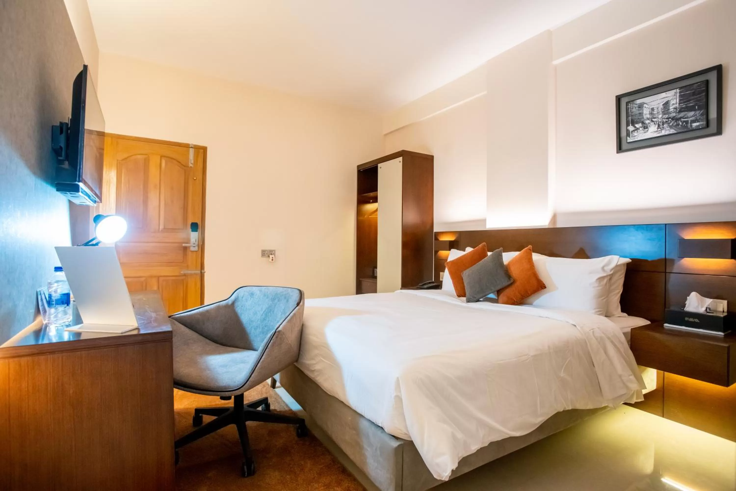 Photo of the whole room, Bed in Jatra Flagship Sylhet City Centre