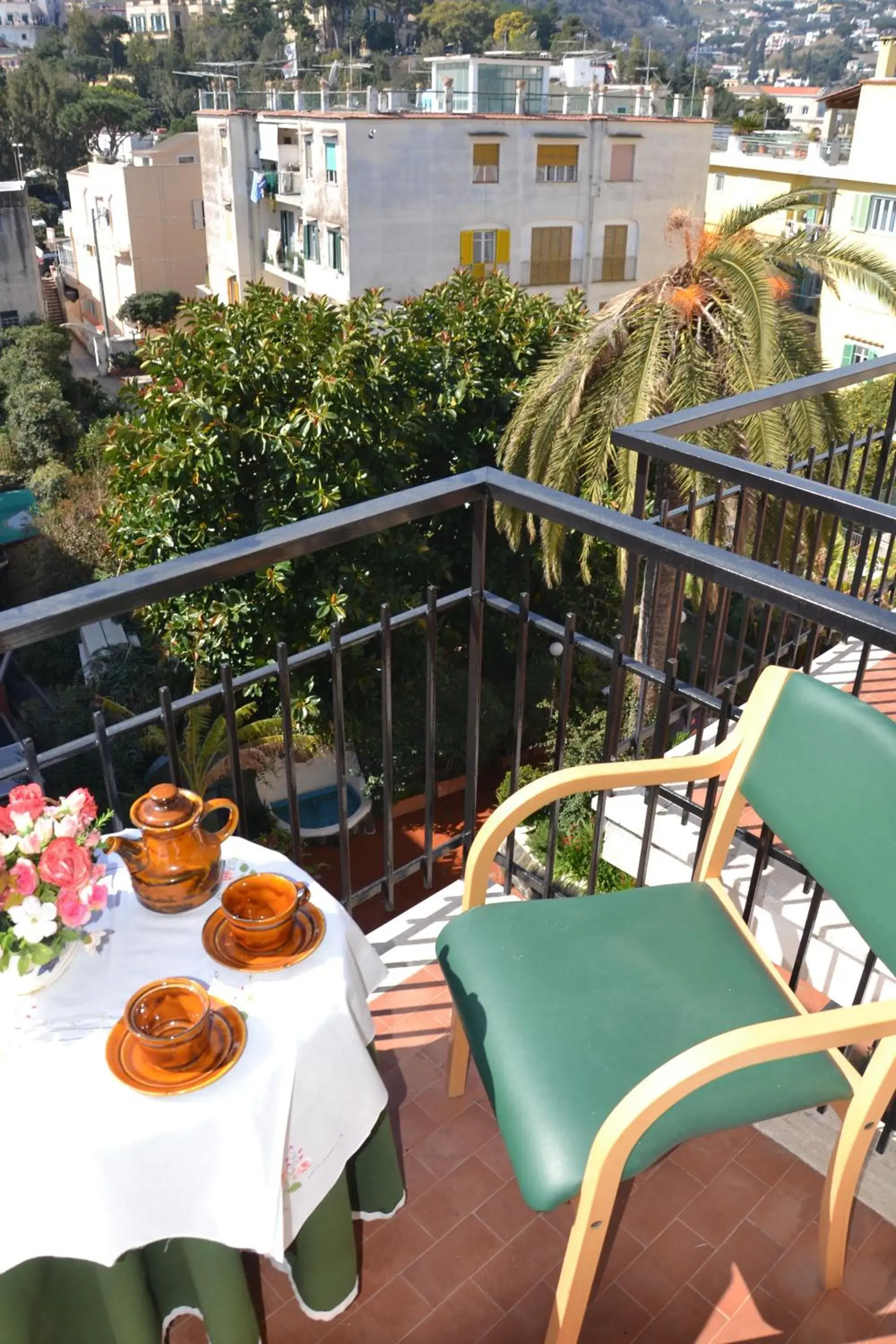 Balcony/Terrace in Hotel Conte