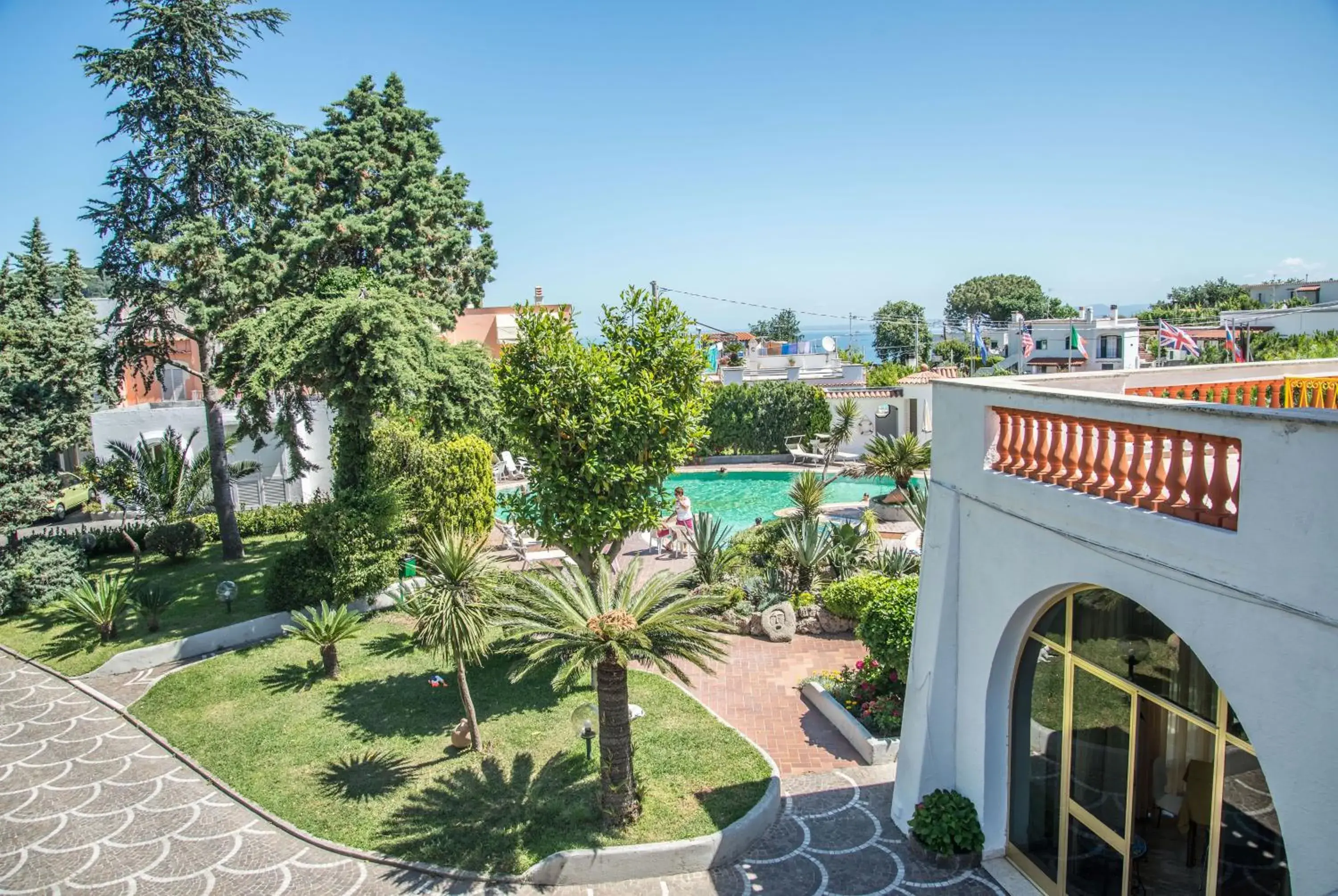 Facade/entrance, Pool View in Hotel Internazionale