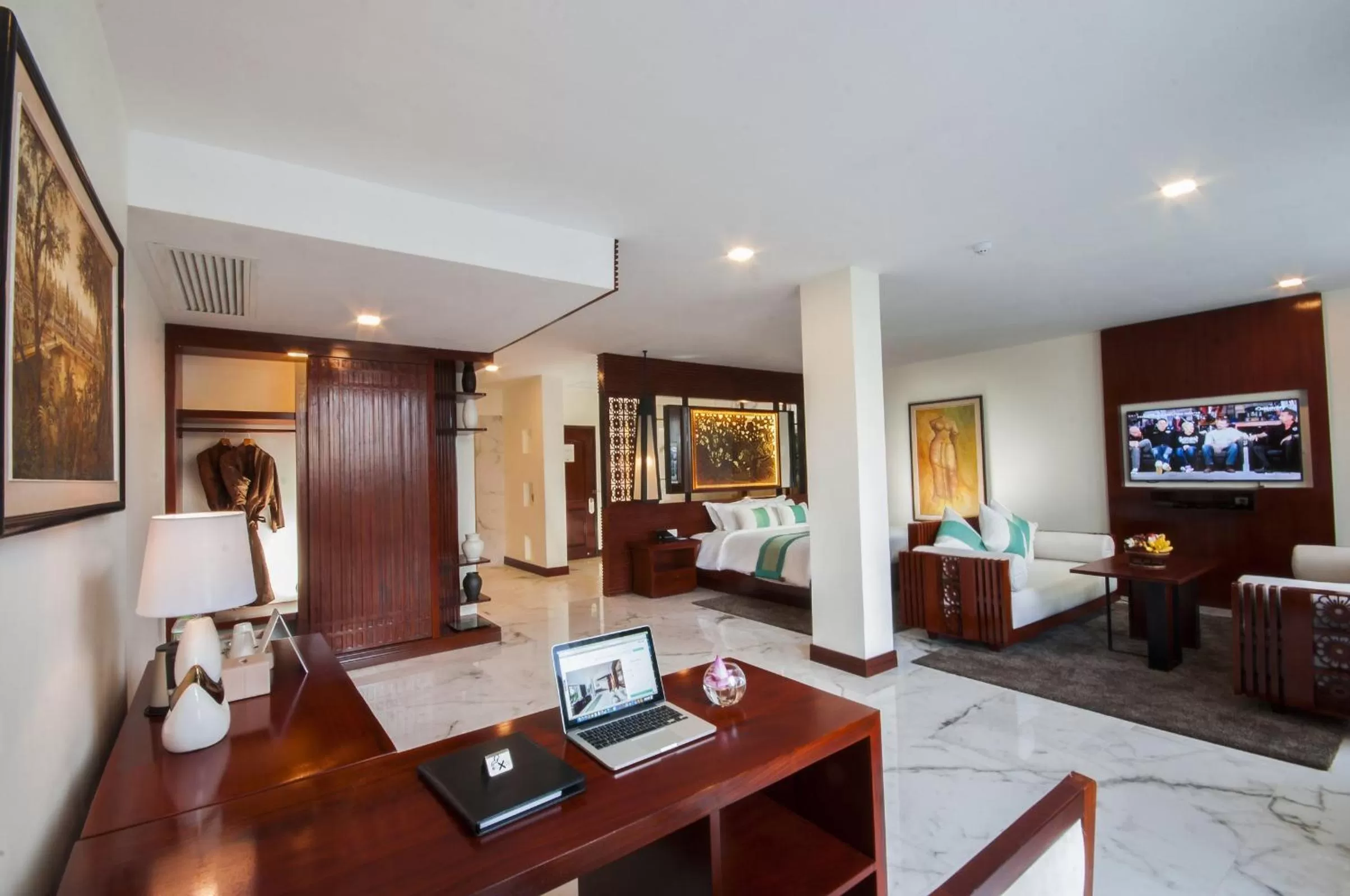 Bedroom in Lotus Blanc Resort