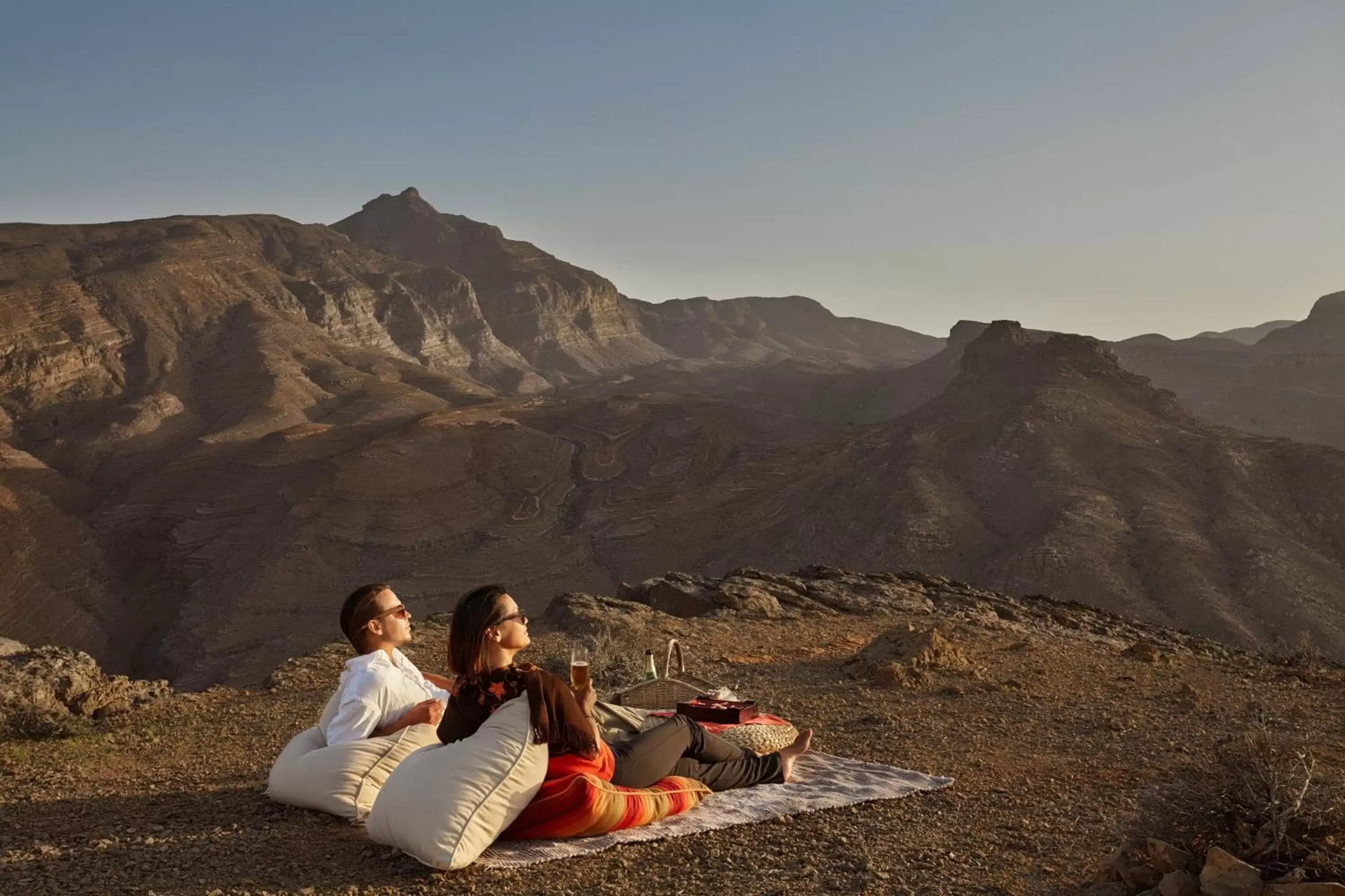 Nearby landmark in Six Senses Zighy Bay