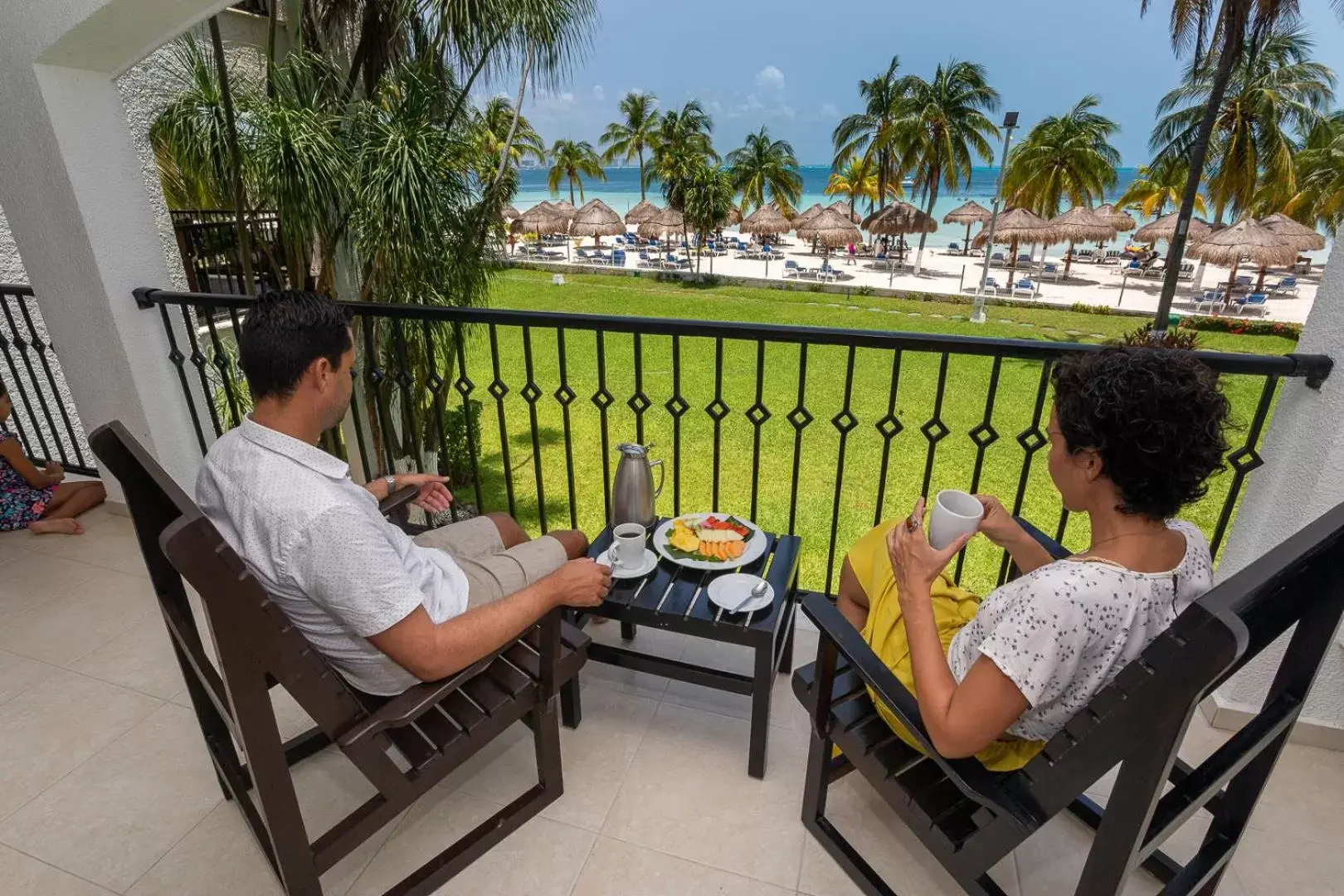 Balcony/Terrace in Beachscape Kin Ha Villas & Suites