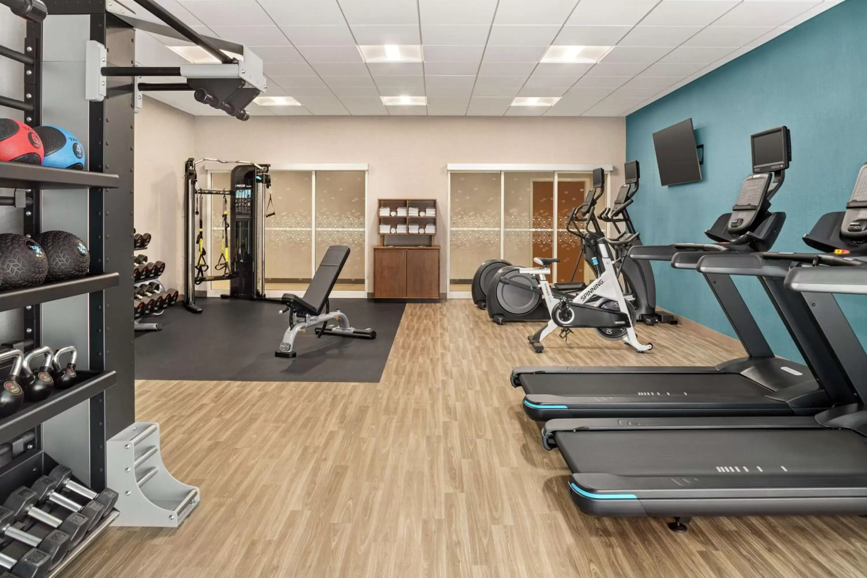 Fitness centre/facilities, Fitness Center/Facilities in Hampton Inn & Suites Miami, Kendall, Executive Airport
