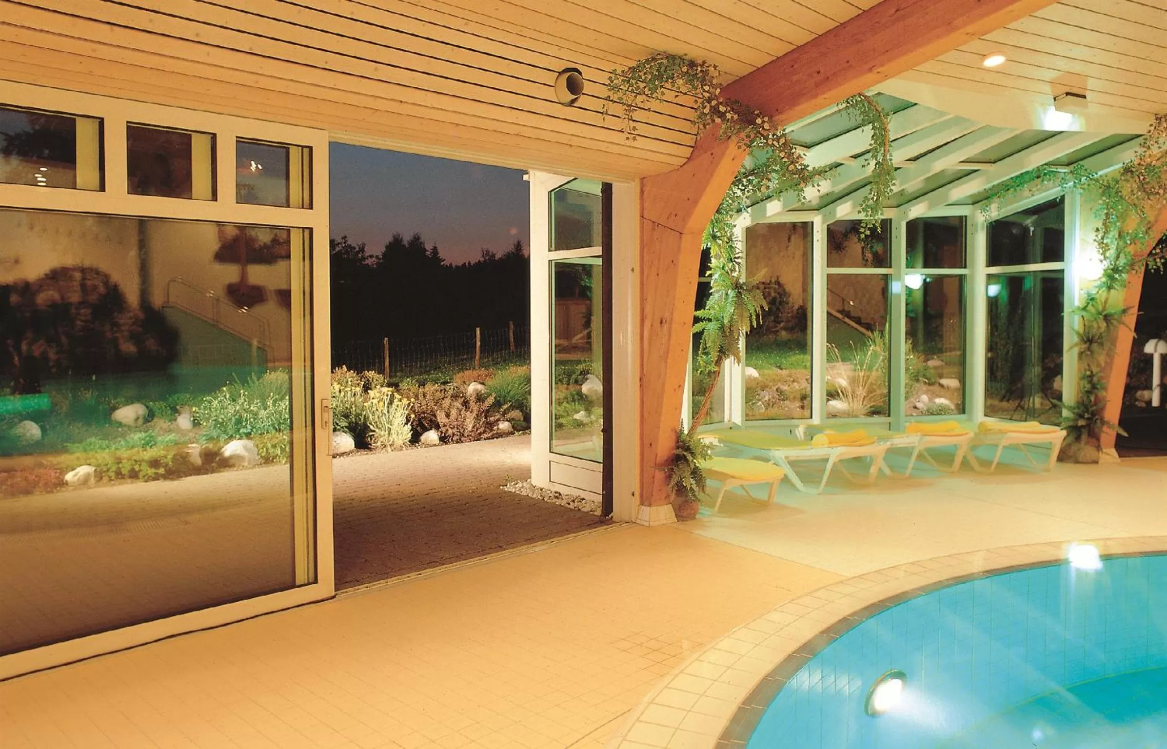 Swimming pool in Hotel Jagdhaus Wiese