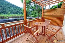 Patio in Cai Feng B&B