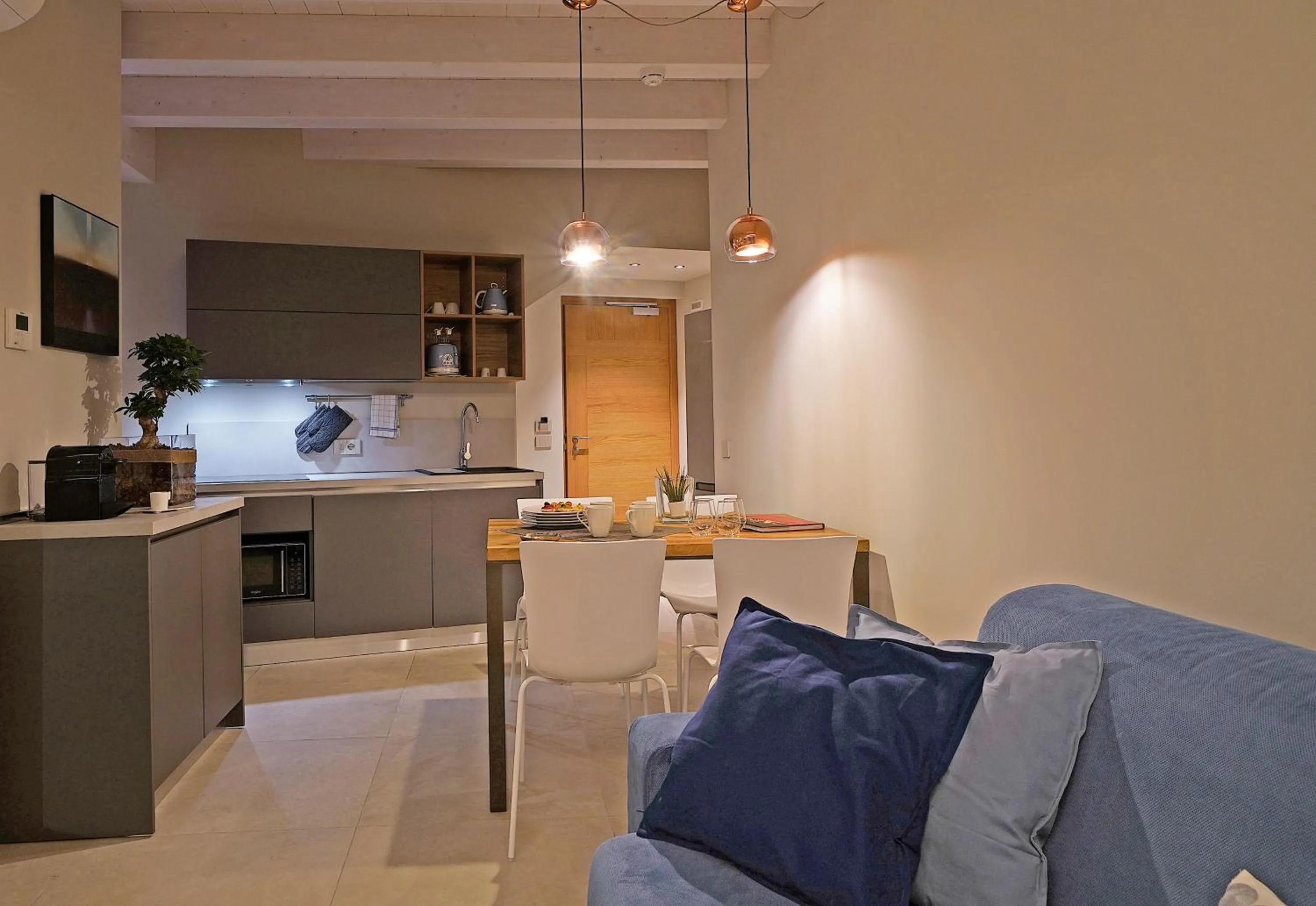 Kitchen or kitchenette in Lamasu RioVerde - Lago di Garda