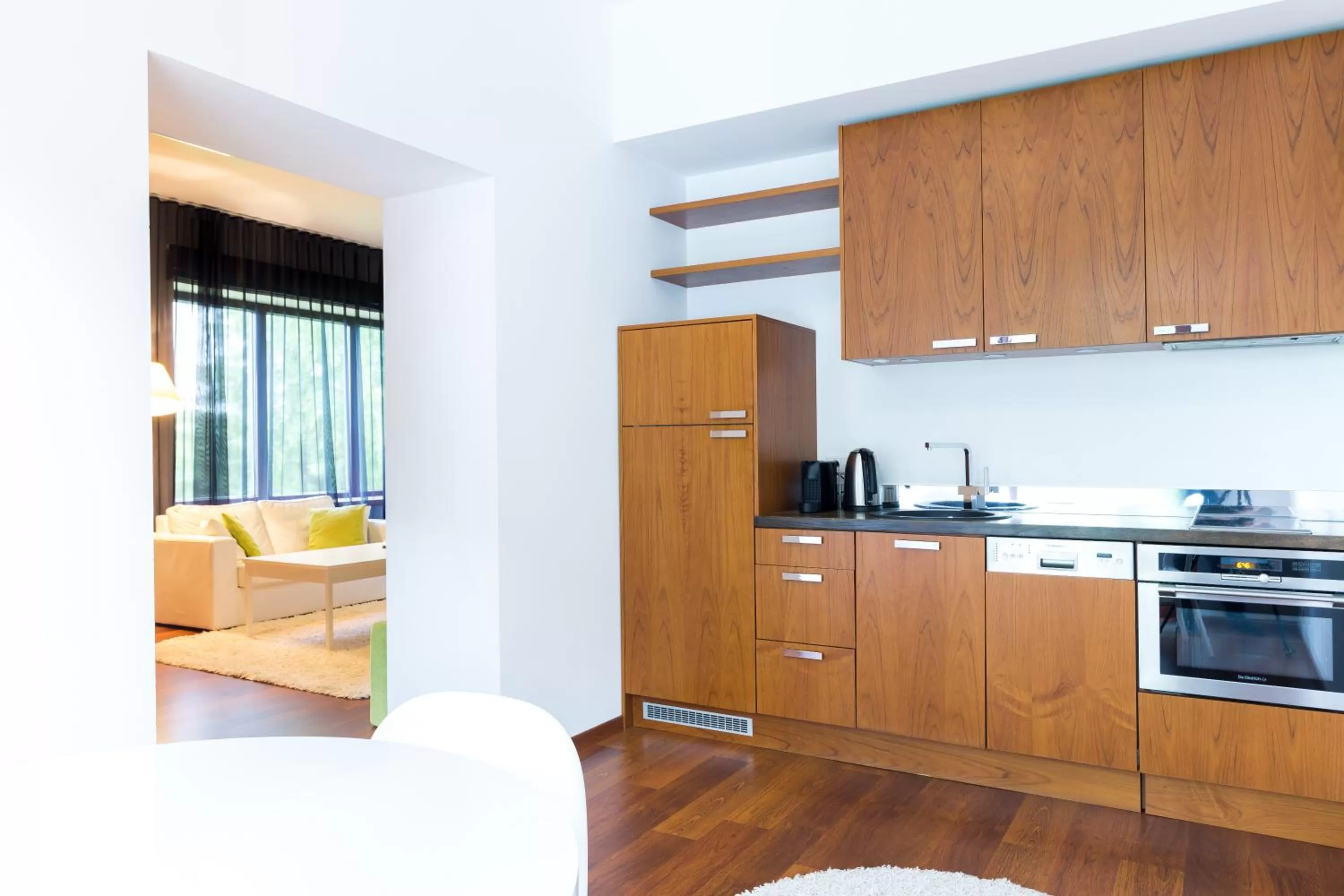 Kitchen or kitchenette in GMP Clubhotel Apartments