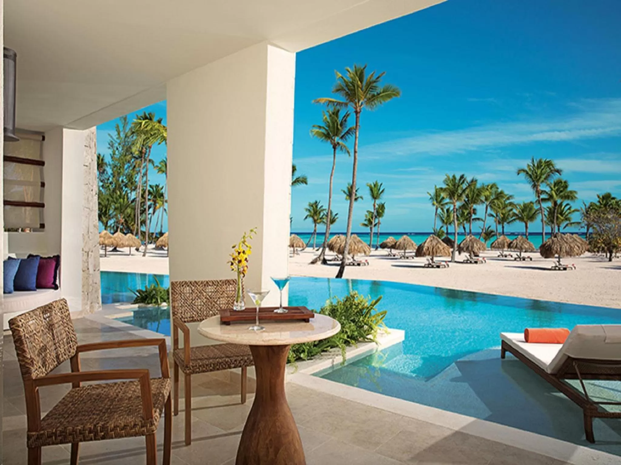 Balcony/Terrace in Secrets Cap Cana Resort & Spa - Adults Only - All Inclusive