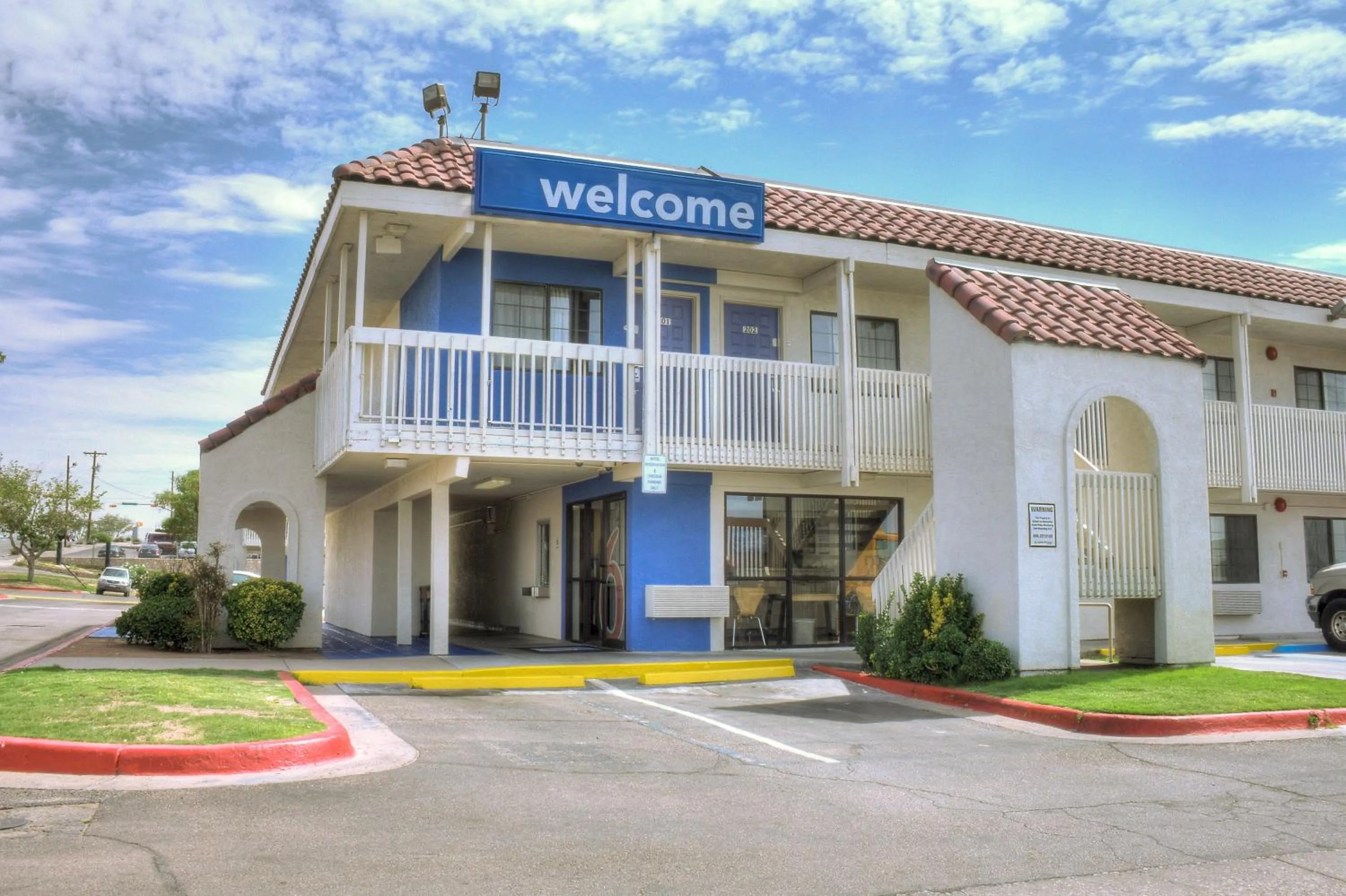 Facade/entrance in Motel 6-El Paso, TX - East