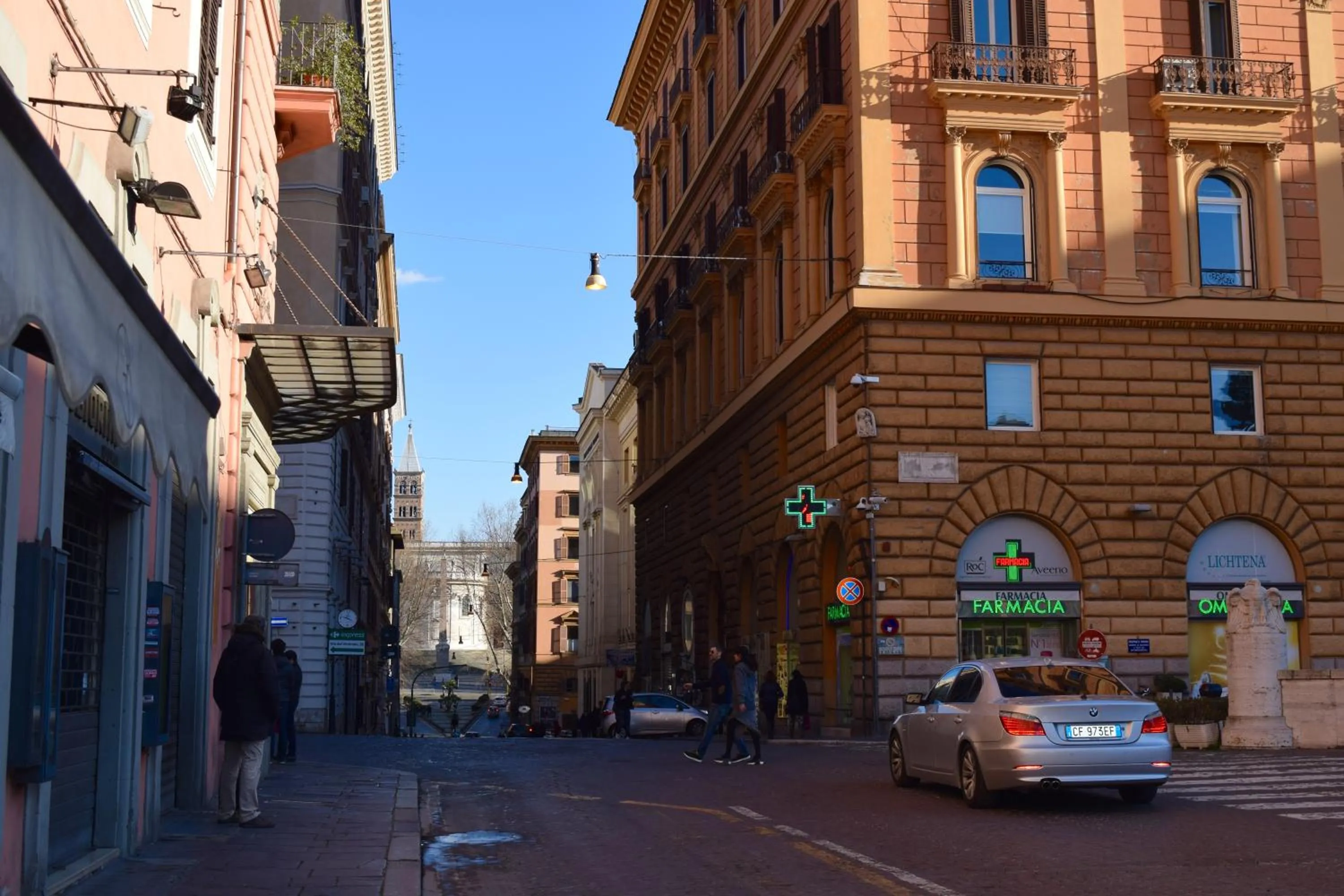 City view in Viminale View Hotel