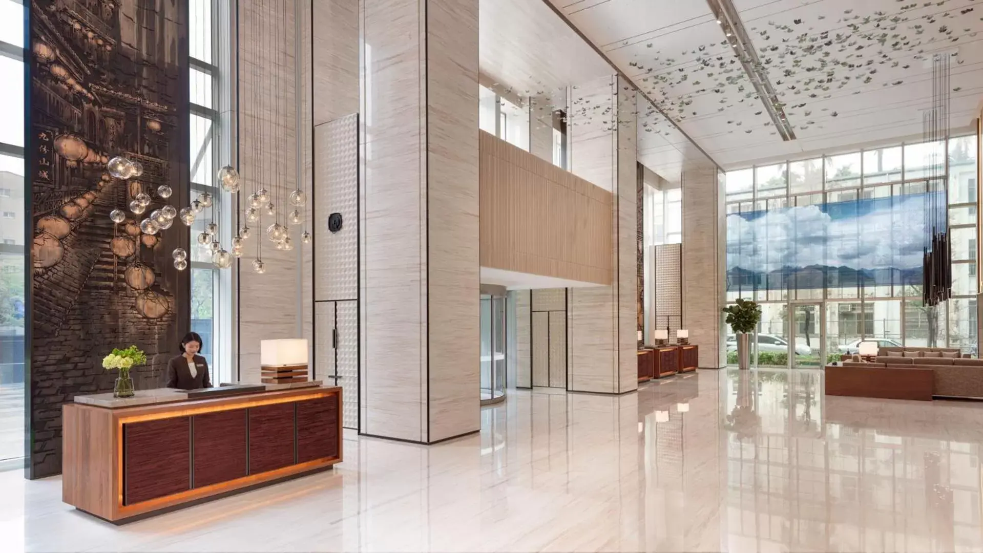 Lobby or reception in Courtyard by Marriott Taipei Downtown