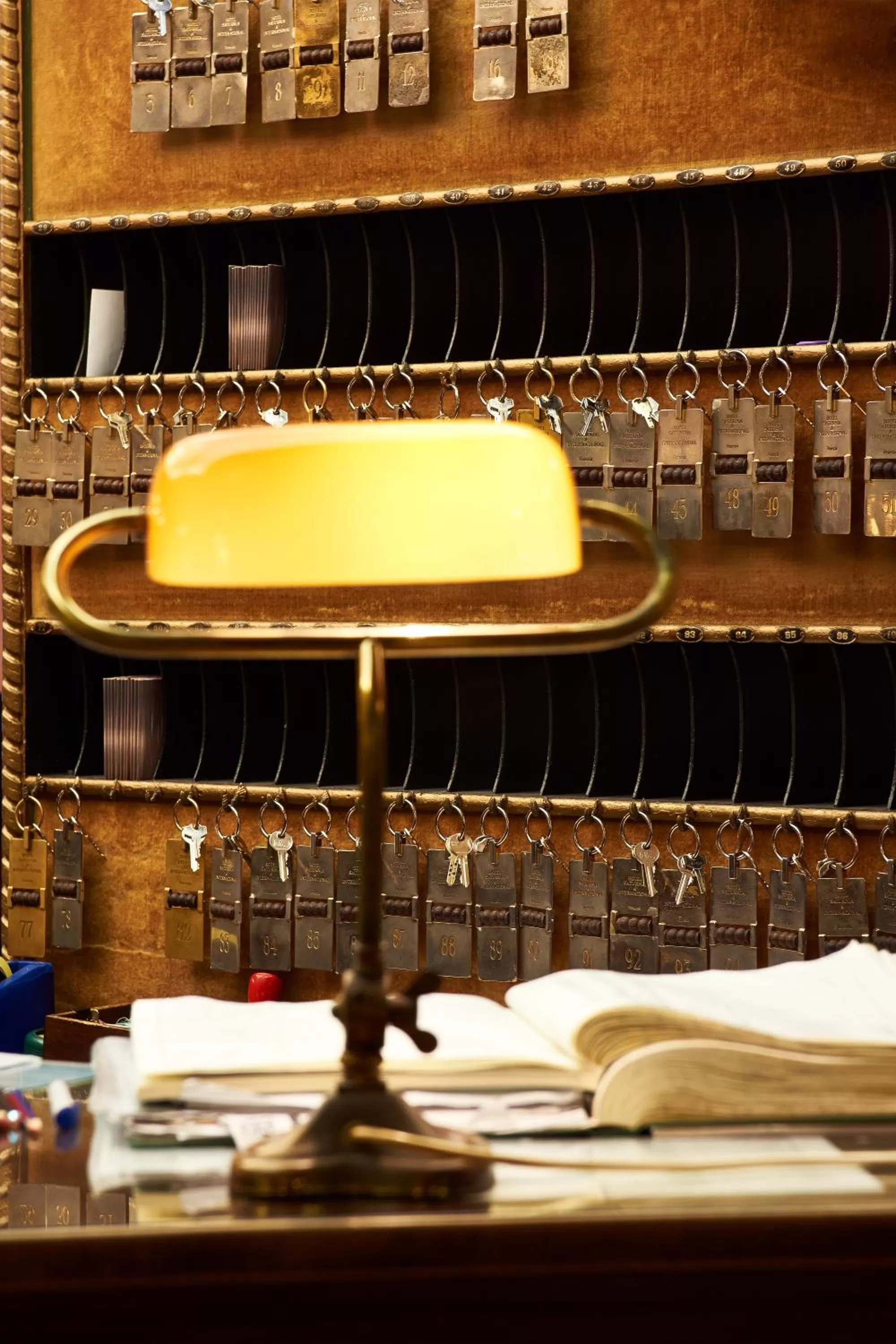 Decorative detail in Hotel Saturnia & International