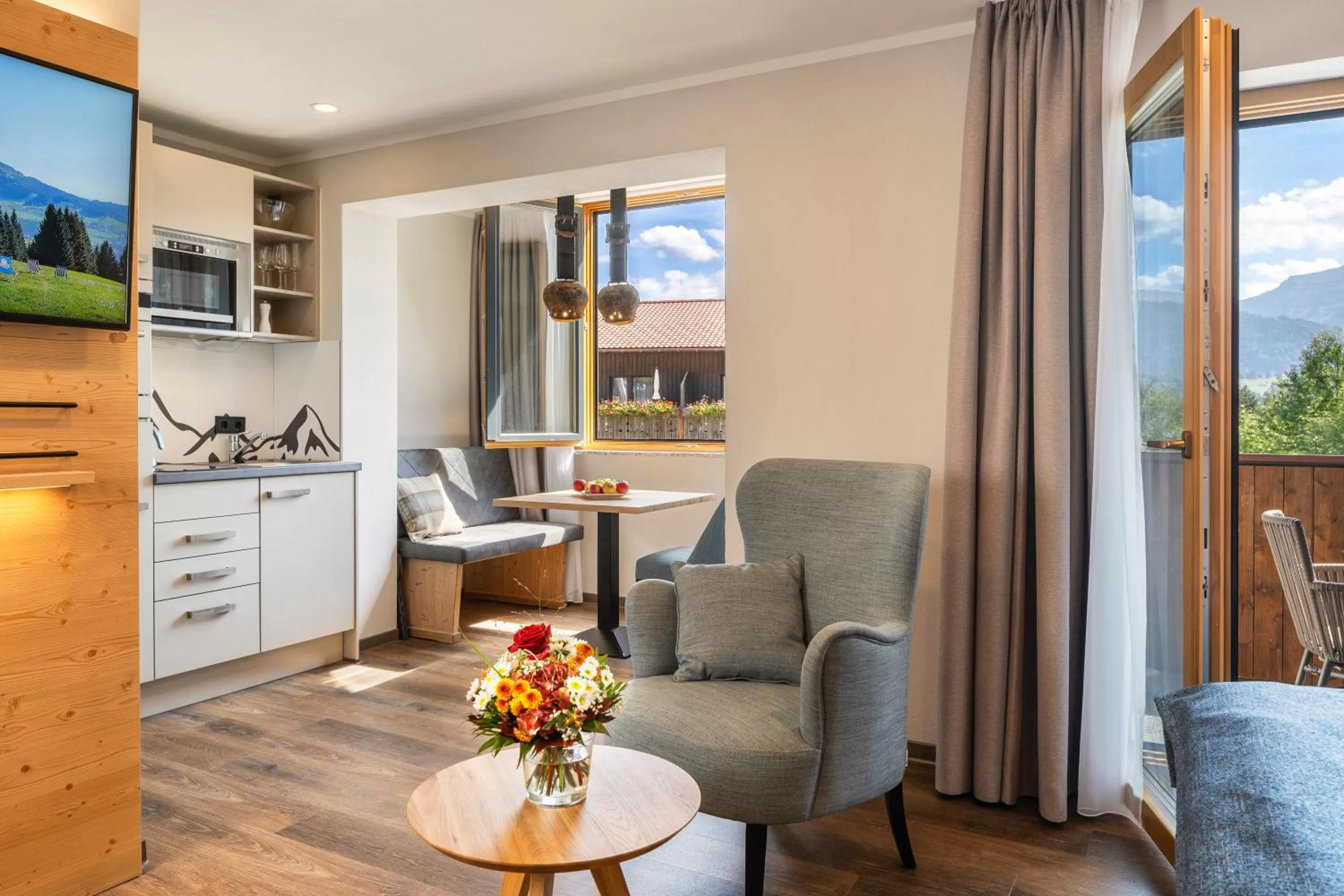 Photo of the whole room in MONDI Resort und Chalet Oberstaufen