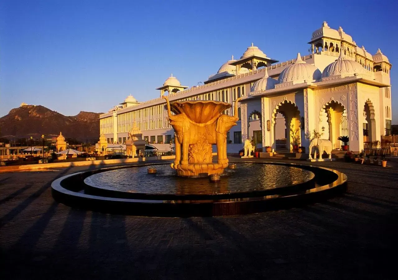 Facade/entrance, Property Building in Radisson Blu Udaipur Palace Resort & Spa