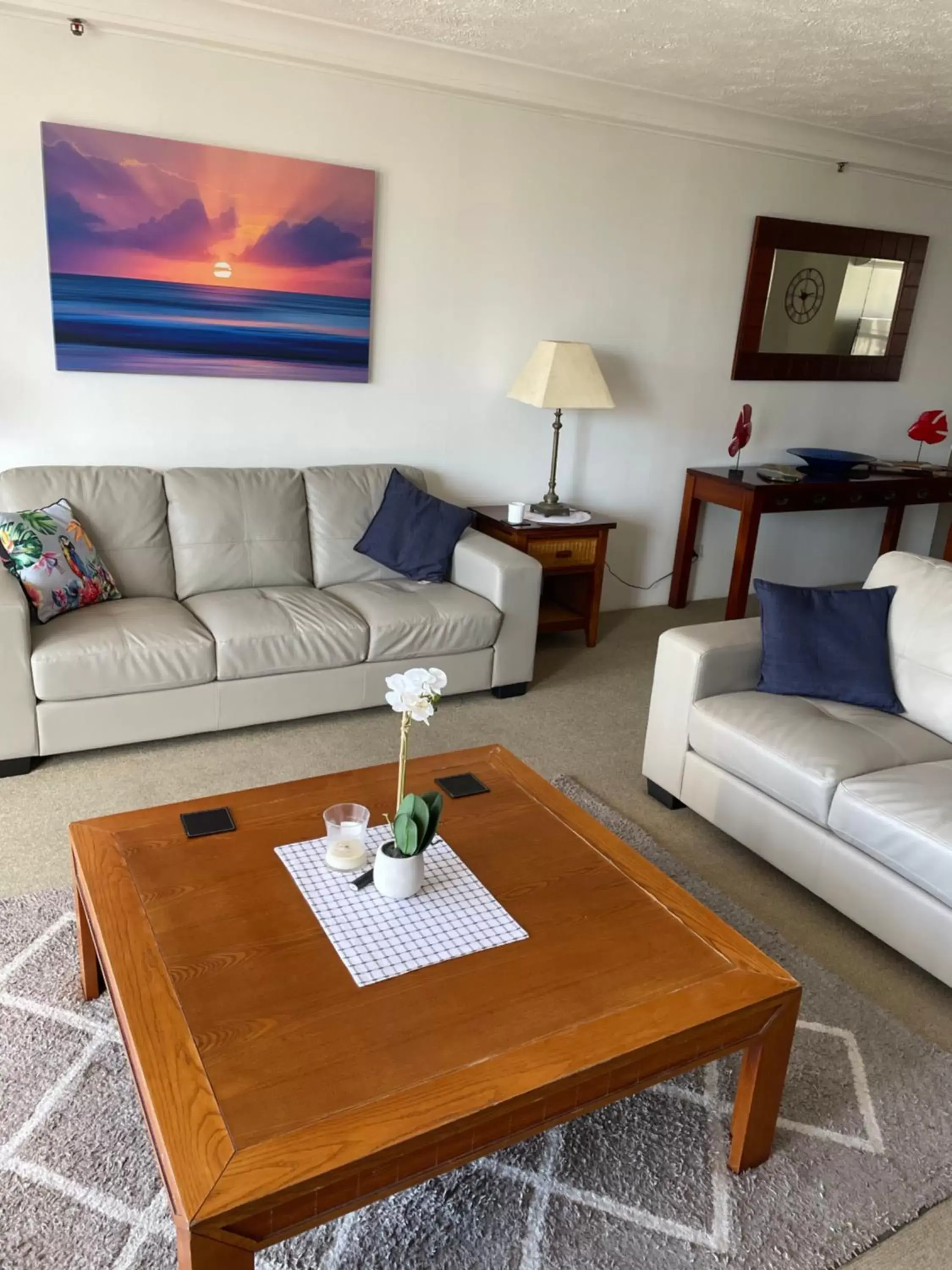 Seating Area in Surfers Century Oceanside Apartments