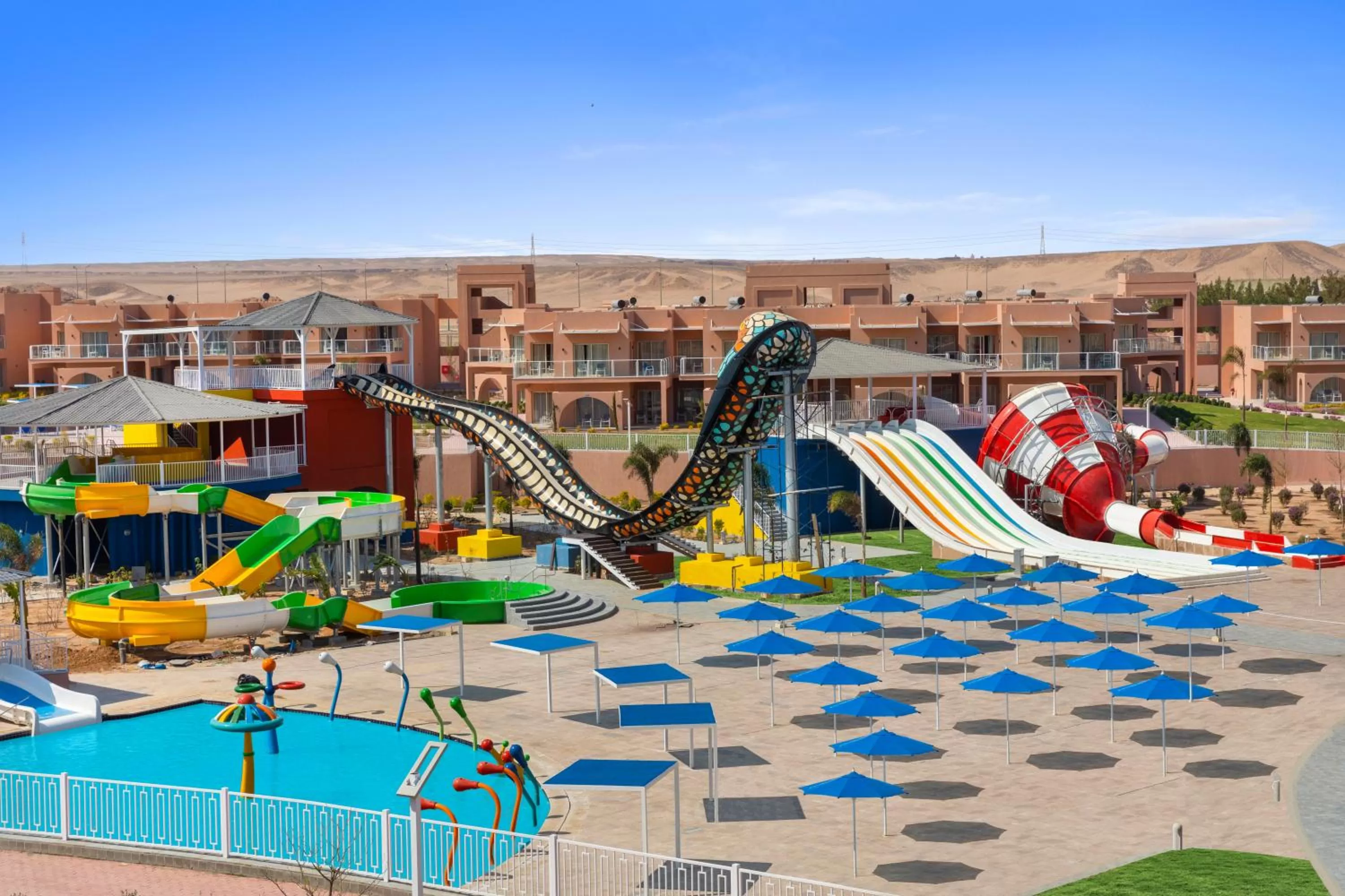 Aqua park in Neverland City Hurghada - Pickalbatros