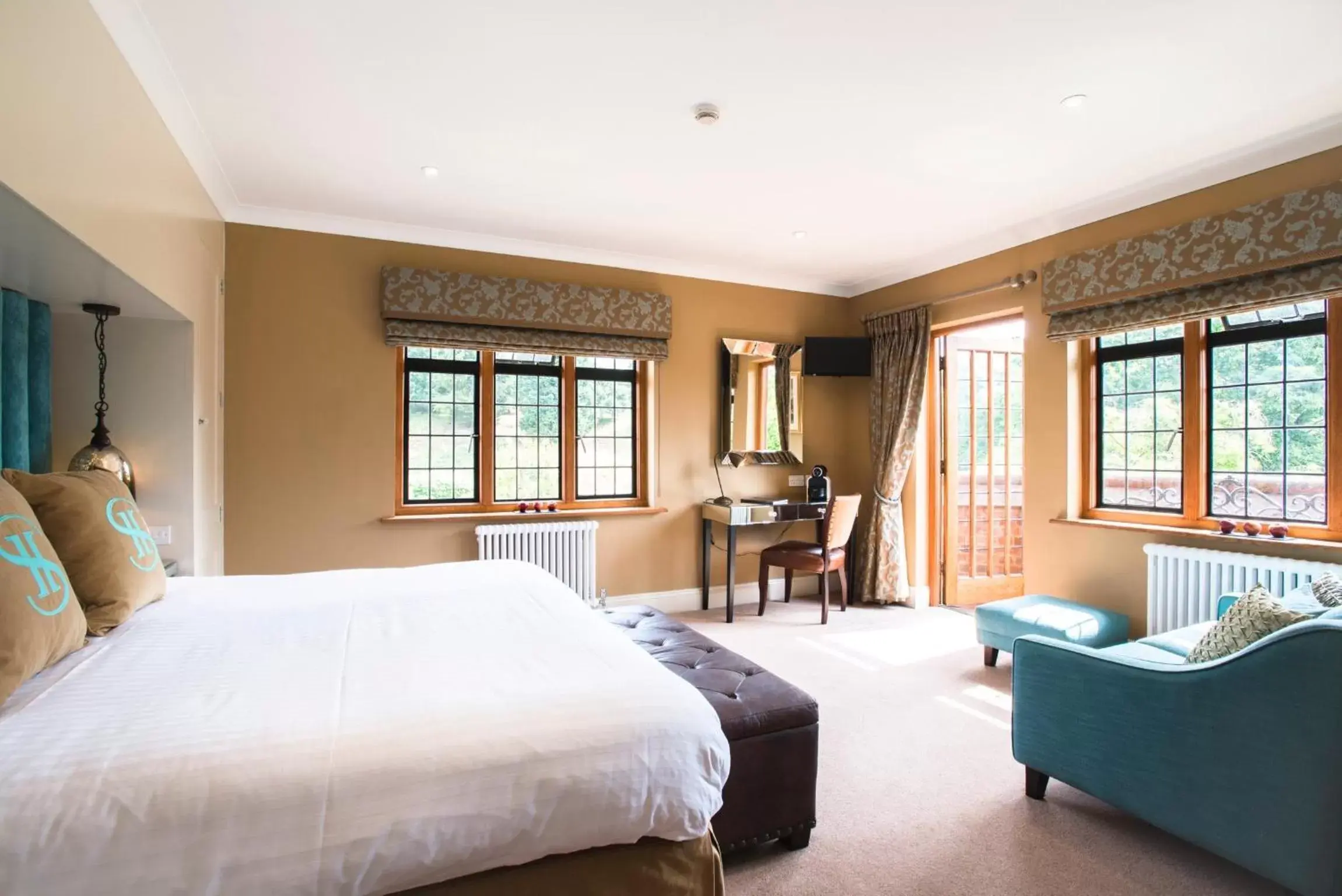 Bedroom in Seckford Hall Hotel & Spa